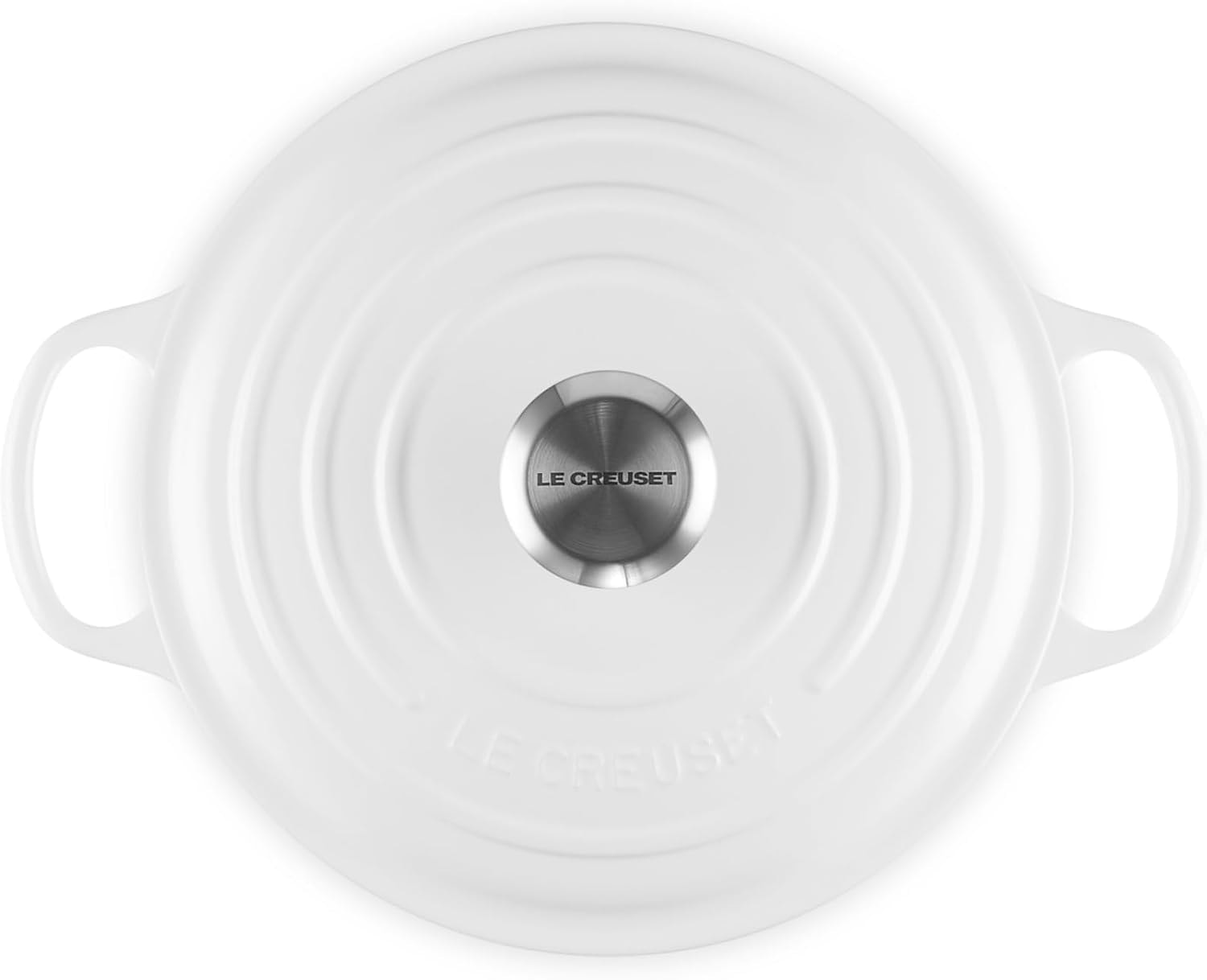 Le Creuset Signature Round Wide Dutch Oven – 3.5 quarts – White – Dutch Ovens