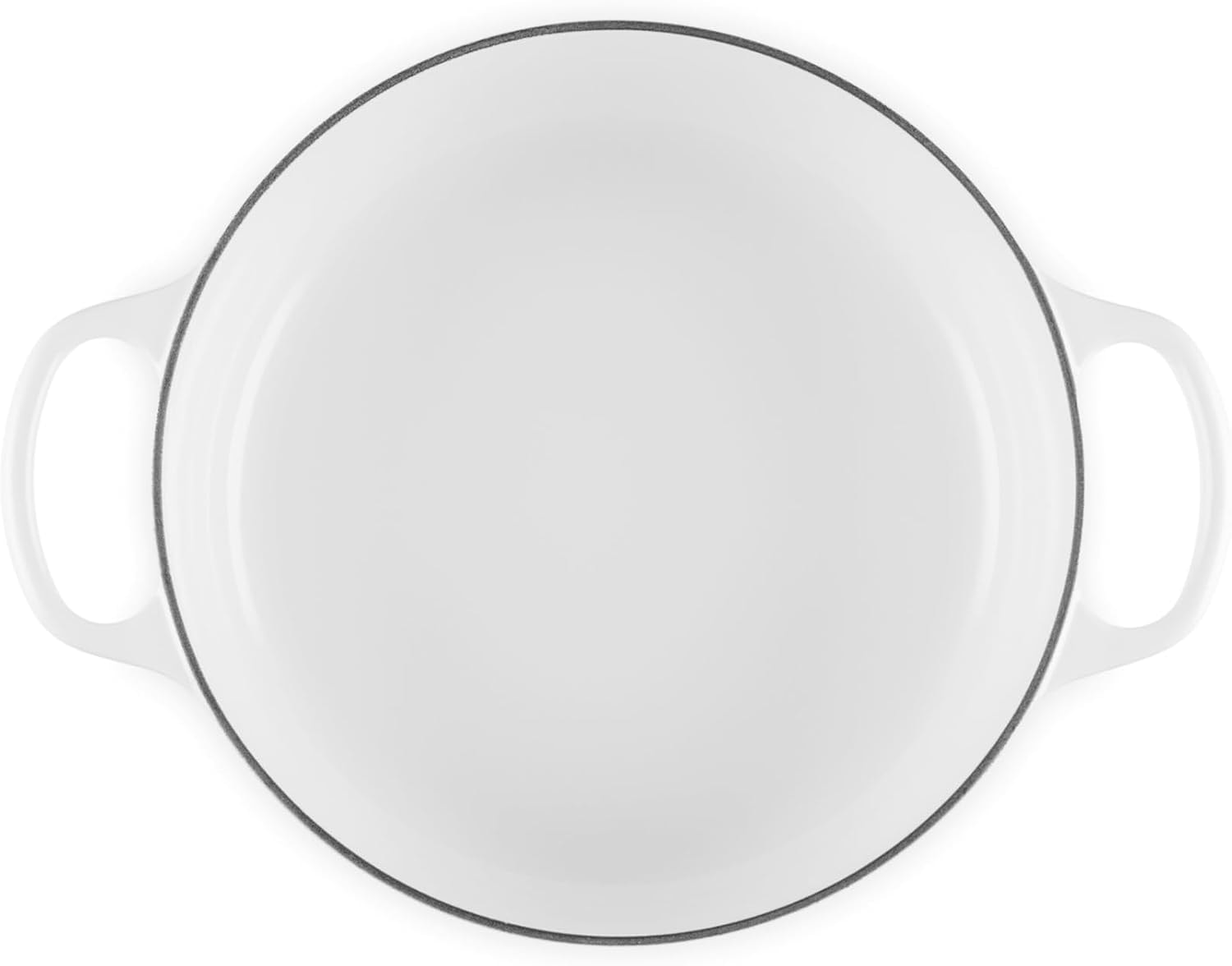 Le Creuset Signature Round Wide Dutch Oven – 3.5 quarts – White – Dutch Ovens