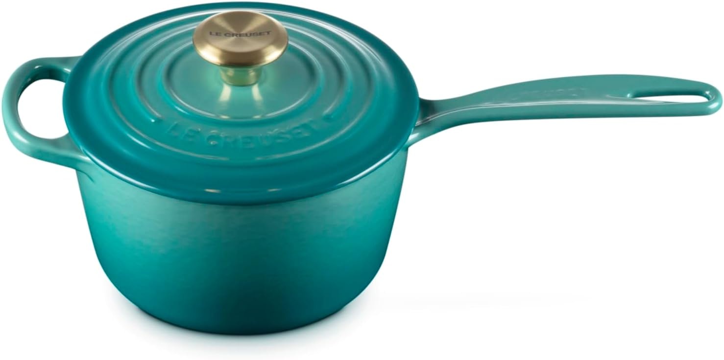 Le Creuset Signature 5-Piece Enameled Cast Iron Cookware Set – Riviera – Cookware Sets