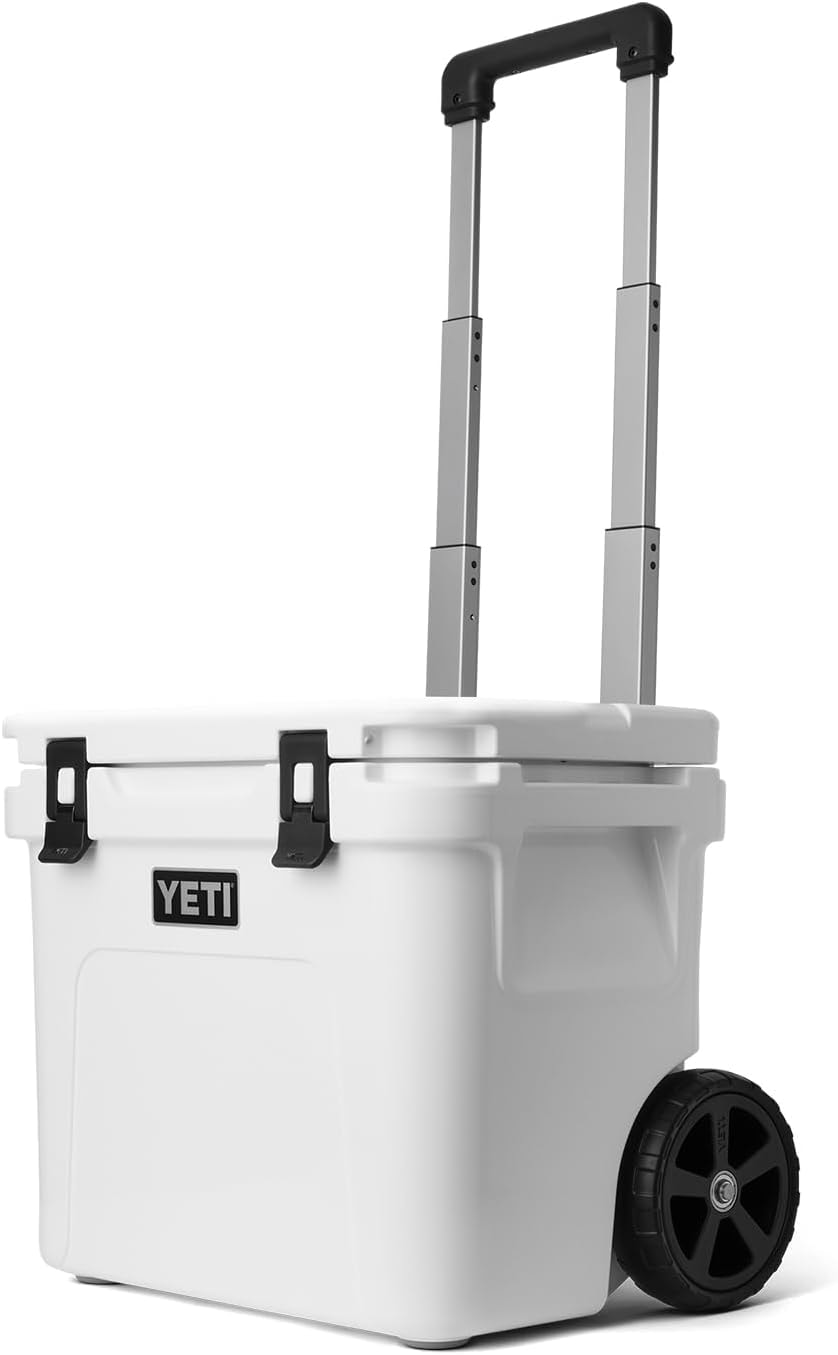 YETI Roadie 48 Wheeled Hard Cooler – 1078.5 cubic inches – White – Coolers