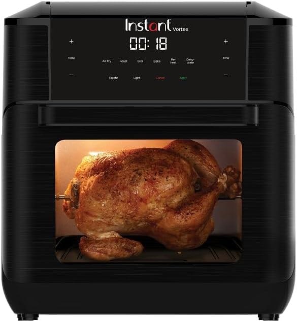 Instant Vortex Digital Single Drawer Air Fryer – 10 quarts – Black – Air Fryers