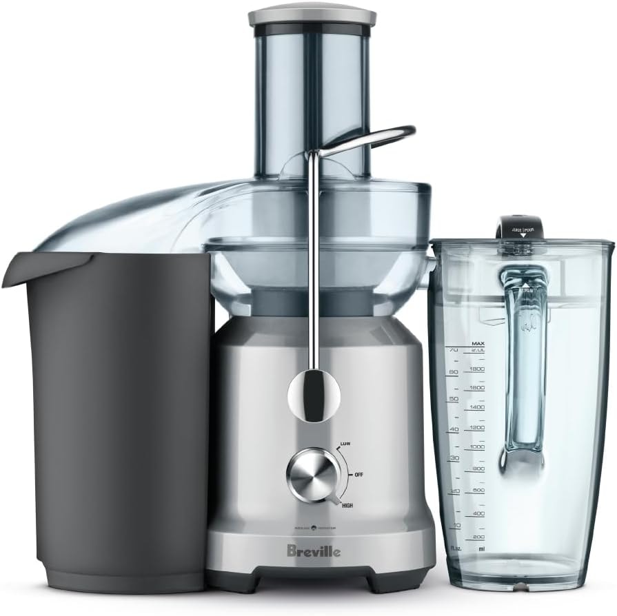 Sage Nutri Juicer Cold Silver Juicer – 2 liters – Centrifugal Juicers