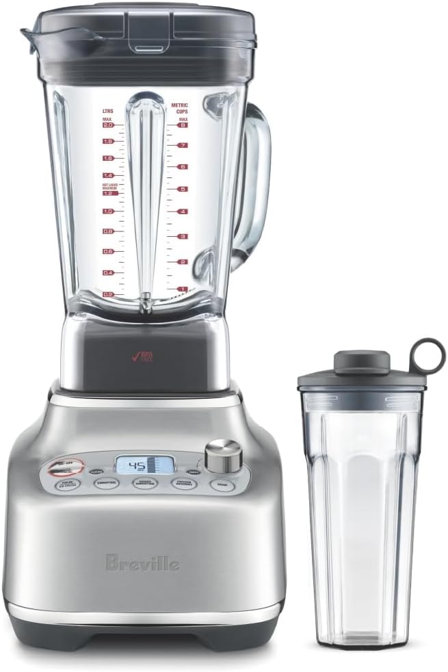 Breville Bbl920bss Super Q Blender – Brushed Stainless Steel – Countertop Blenders