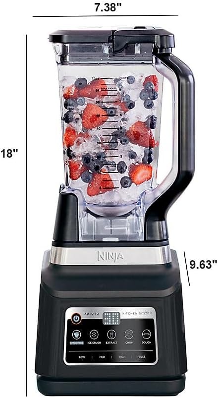 Ninja Detect Kitchen System Power Blender Plus Processor Pro TB401 – 947 ml – Black – Small Appliances
