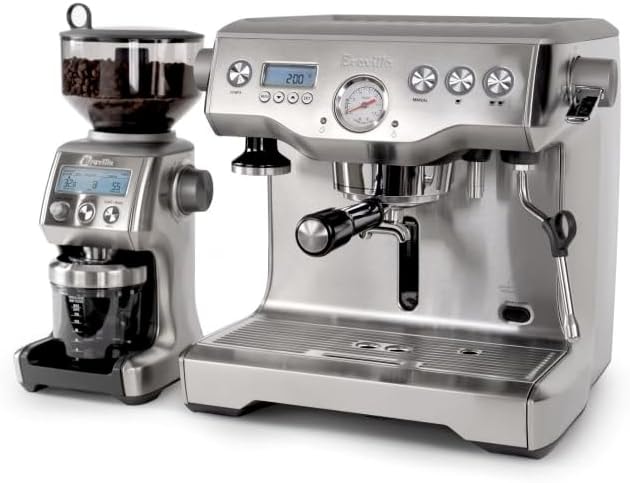 Breville Dual Boiler Espresso Machine – 200 ml – Brushed Stainless Steel – Semi-Automatic Espresso Machines