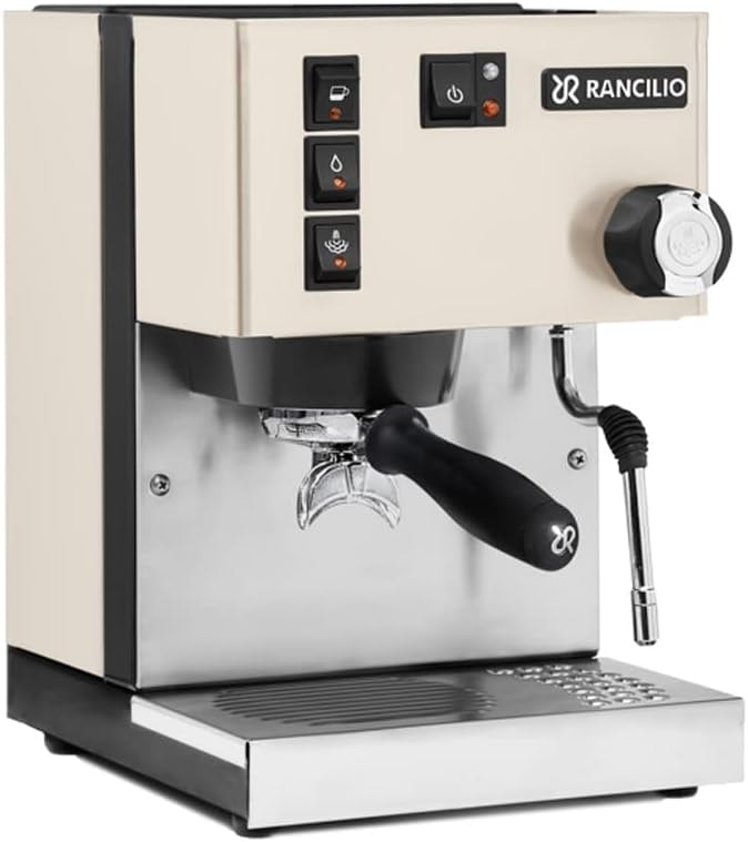 Rancilio Silvia M V6 Espresso Machine – 0.3 liters – White – Semi-Automatic Espresso Machines