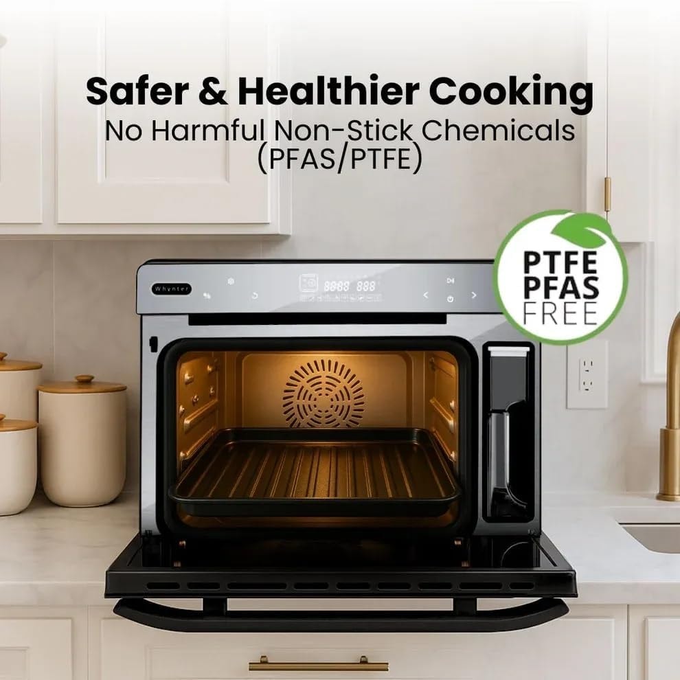Whynter 40 qt Countertop Multi-Function Intelligent Convection Steam O – 40 liters – Black – Convection Ovens