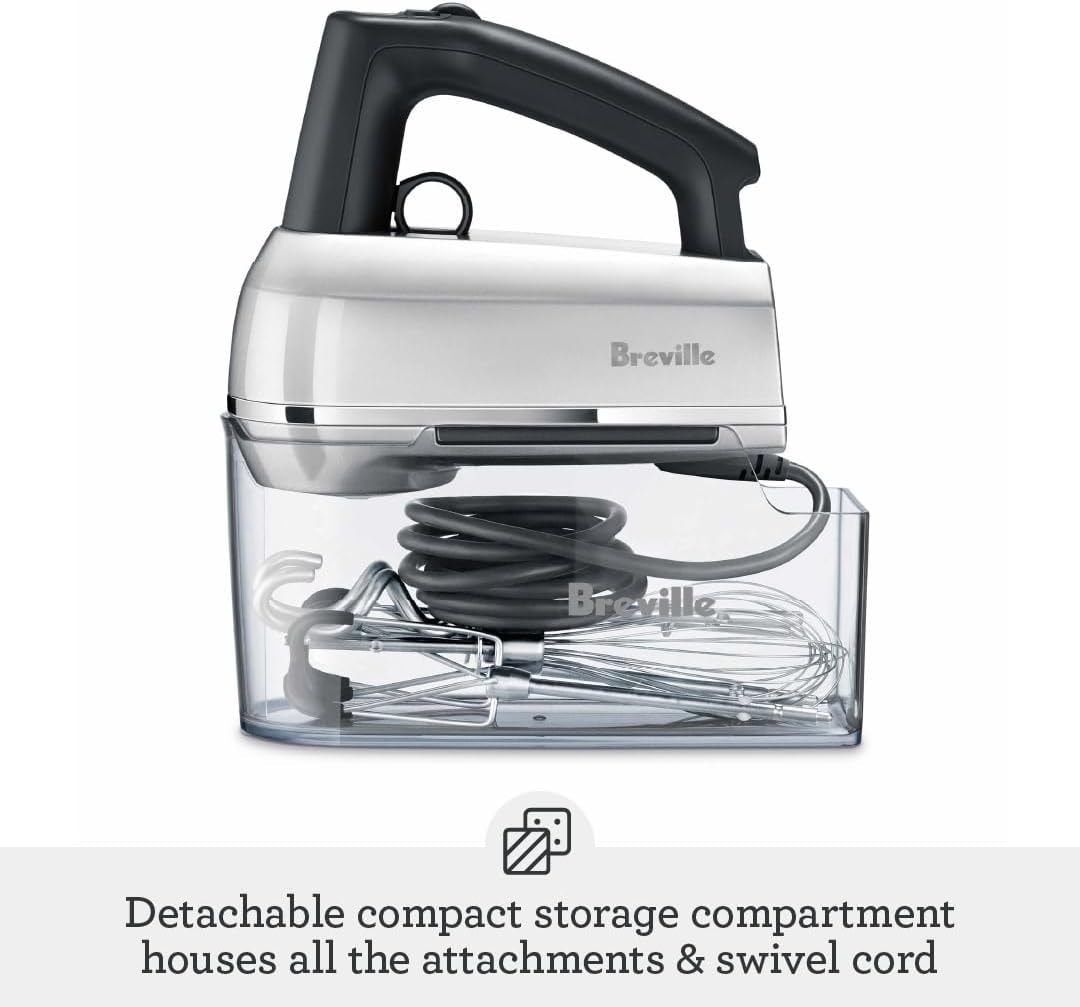 Breville Handy Mix Scraper – 1.4 liters – Silver – Hand Mixers