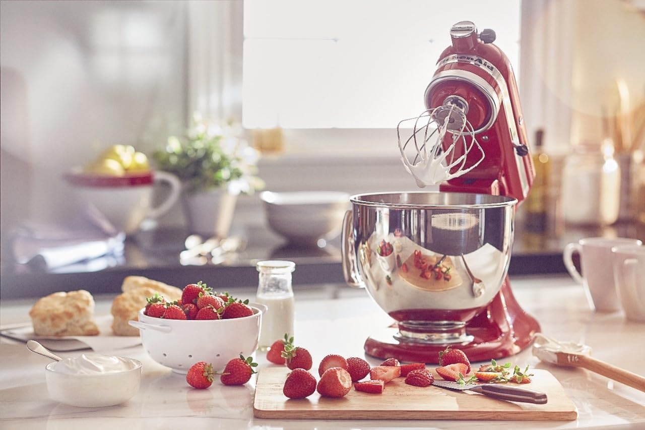 KitchenAid Artisan 5 Qt. Stand Mixer KSM150PS - Empire Red – 5 quarts – Stand Mixers