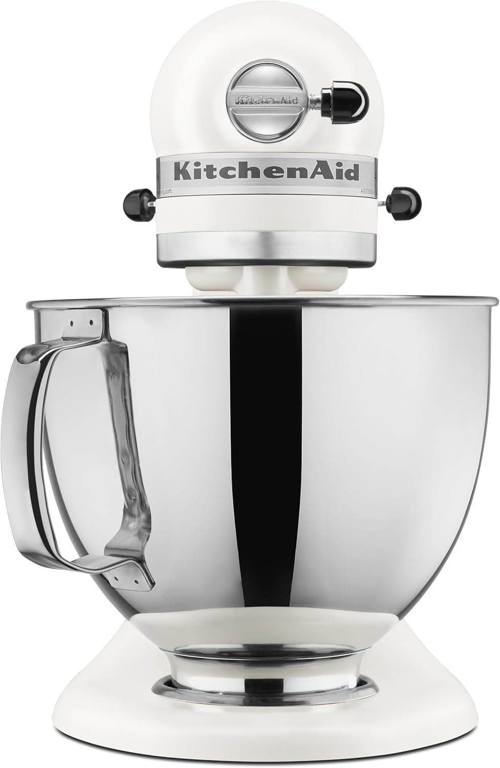 KitchenAid KSM150PS Artisan 5-qt. Stand Mixer, White, 5 QT – 5 quarts – Porcelain – Stand Mixers