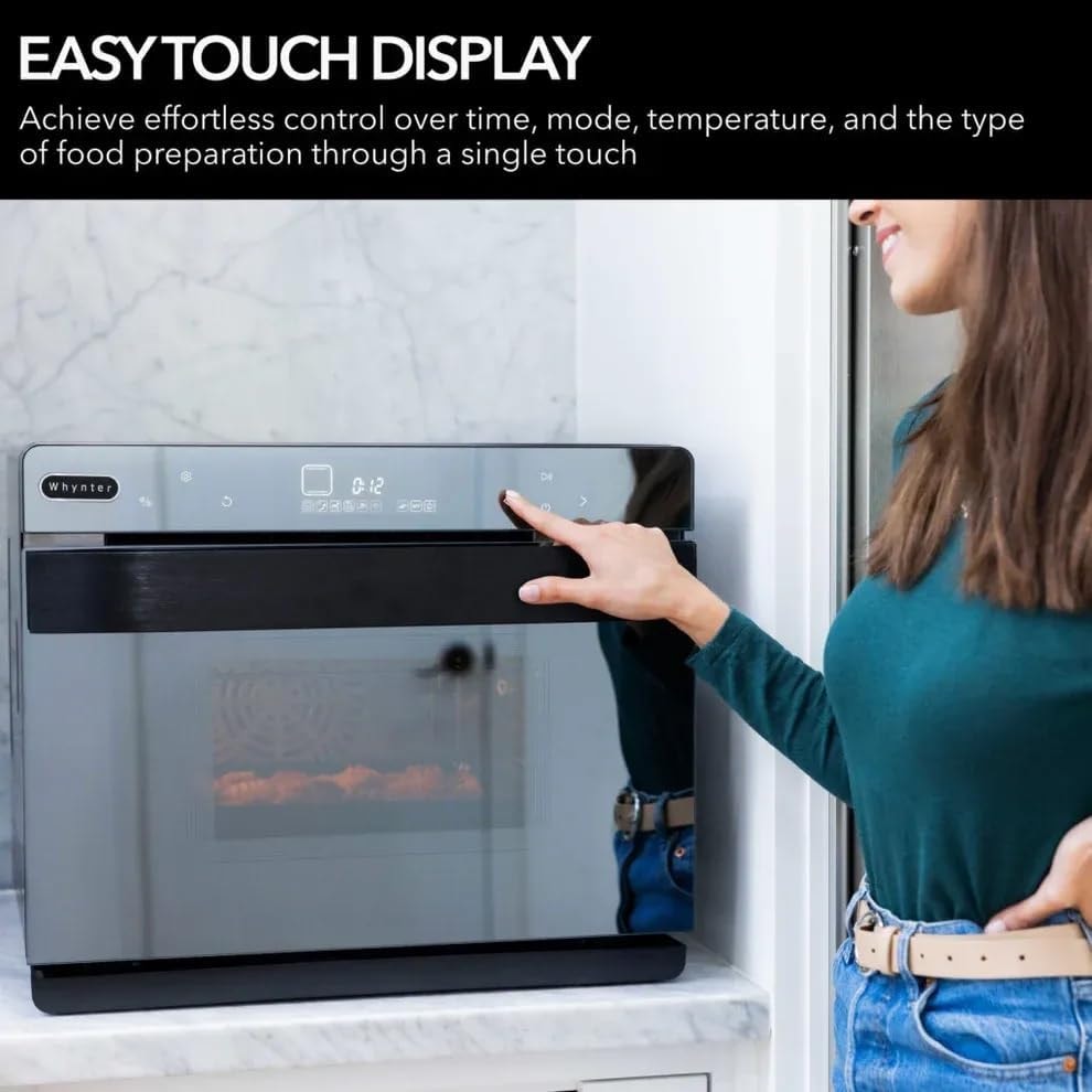 Whynter 40 qt Countertop Multi-Function Intelligent Convection Steam O – 40 liters – Black – Convection Ovens