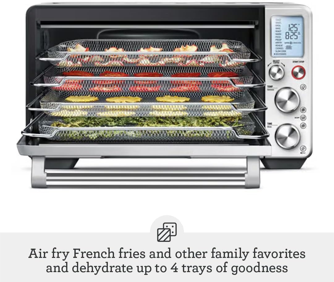 Breville Smart Oven Air Fryer Pro – 1 cubic feet – Brushed Stainless Steel – Convection Ovens