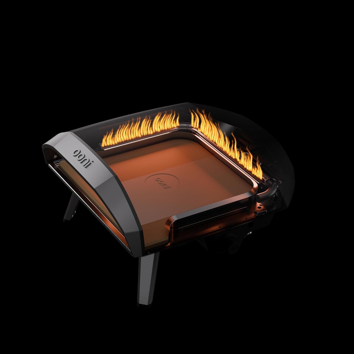 Ooni Koda 16 Gas Powered Pizza Oven – 8457 cubic inches – Foundry Black – Outdoor Ovens