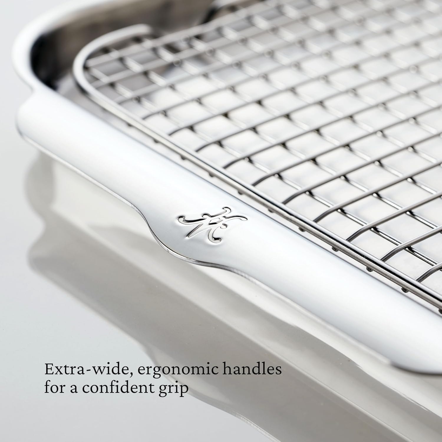 Hestan OvenBond Tri-Ply 5-Piece Set – Stainless Steel – Baking & Cookie Sheets