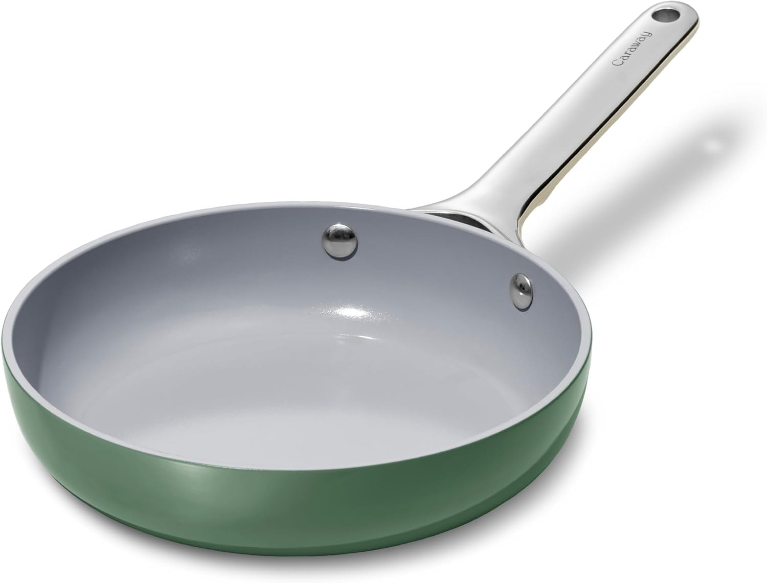 Caraway Nonstick Ceramic Mini Fry Pan (1.05 qt, 8") - Non Toxic, PTFE  – 1.05 quarts – Sage – Skillets