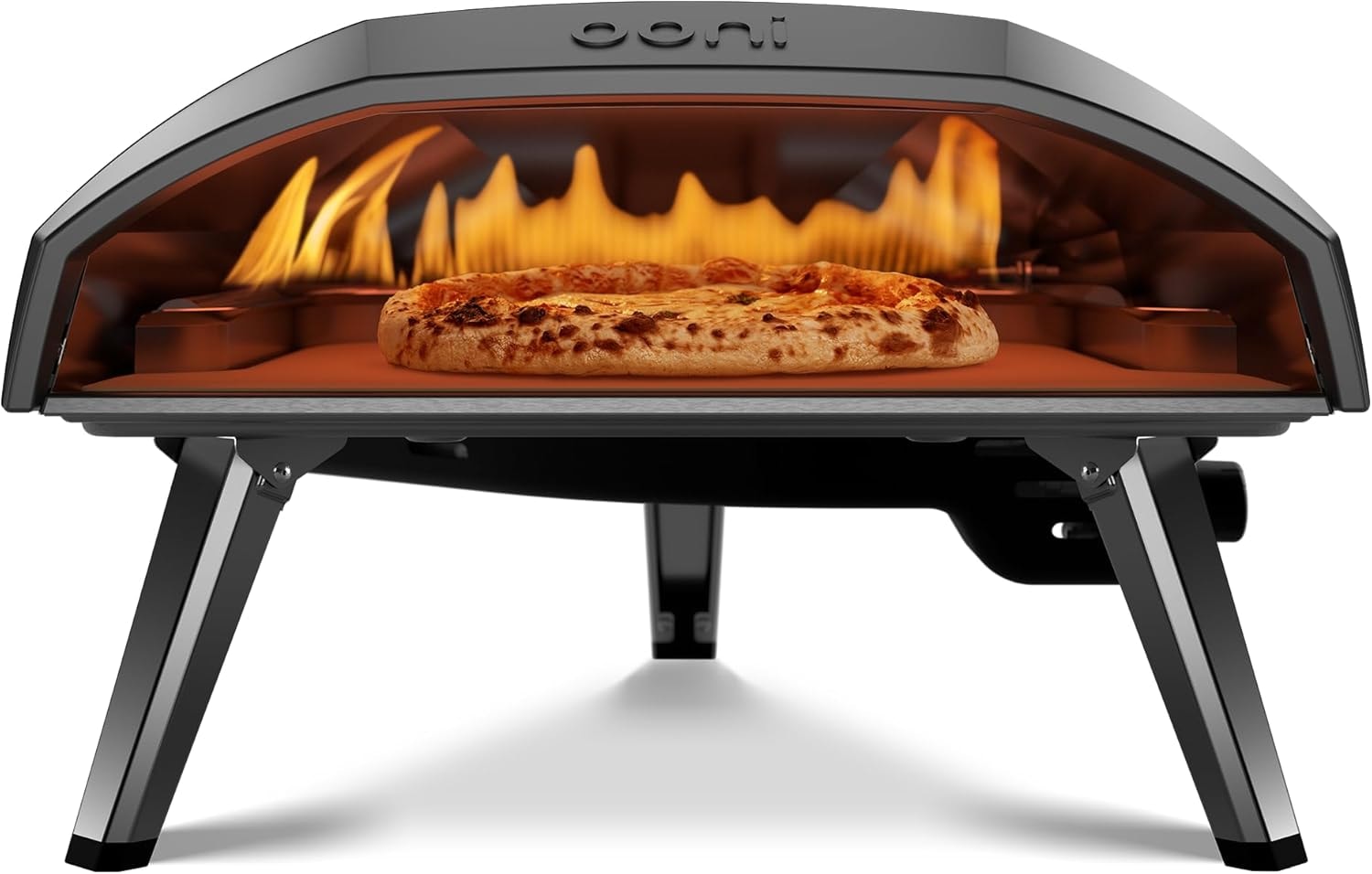 Ooni Koda 16 Gas Powered Pizza Oven – 8457 cubic inches – Foundry Black – Outdoor Ovens