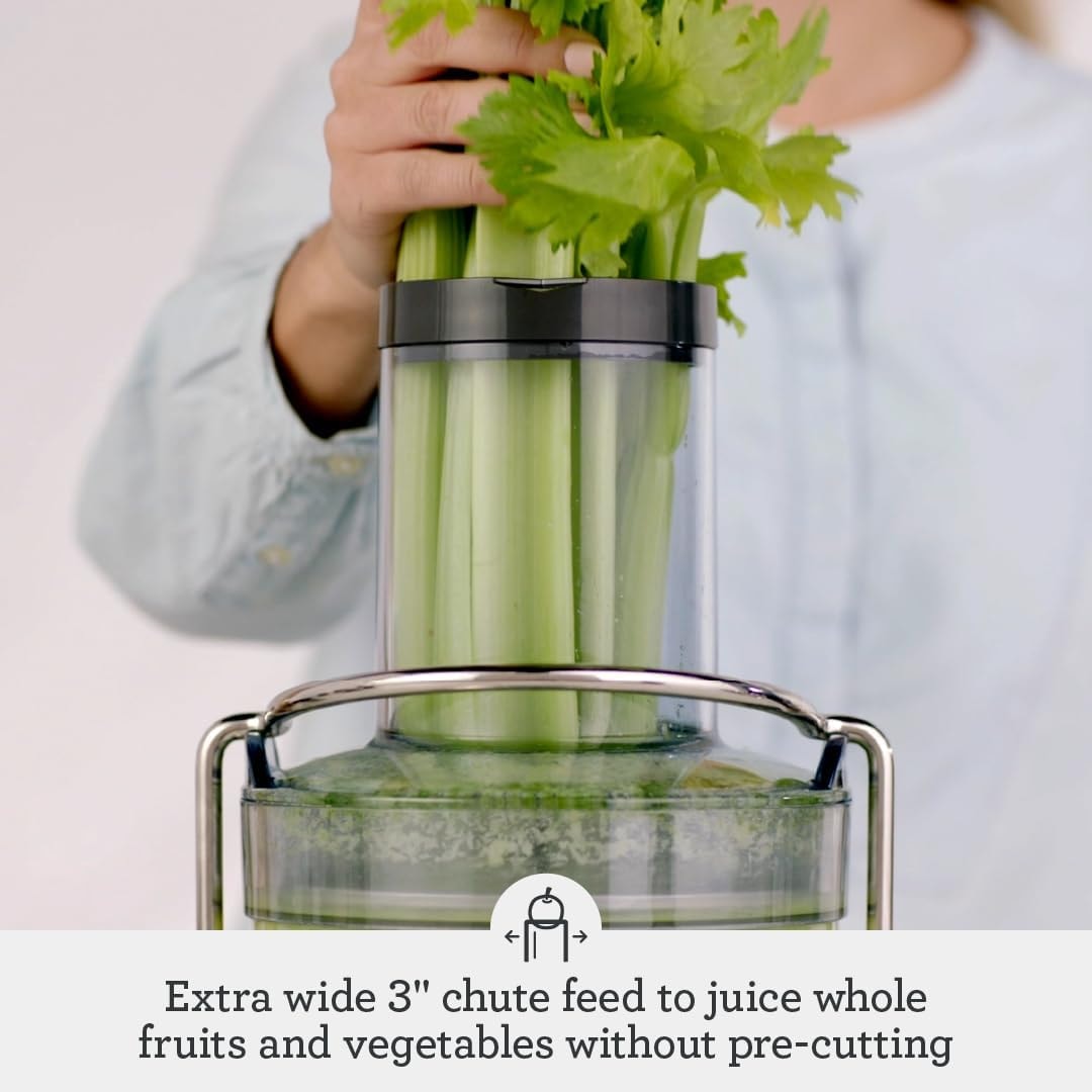Sage Nutri Juicer Cold Silver Juicer – 2 liters – Centrifugal Juicers