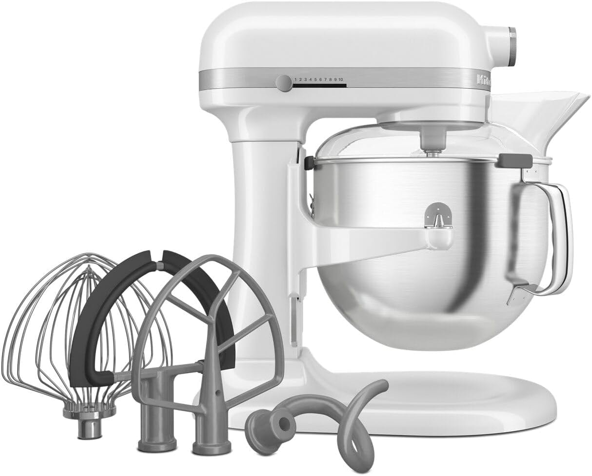 Kitchenaid 7Qt Bowl Lift Stand Mixer With $60 Credit – 7 quarts – White – Stand Mixers
