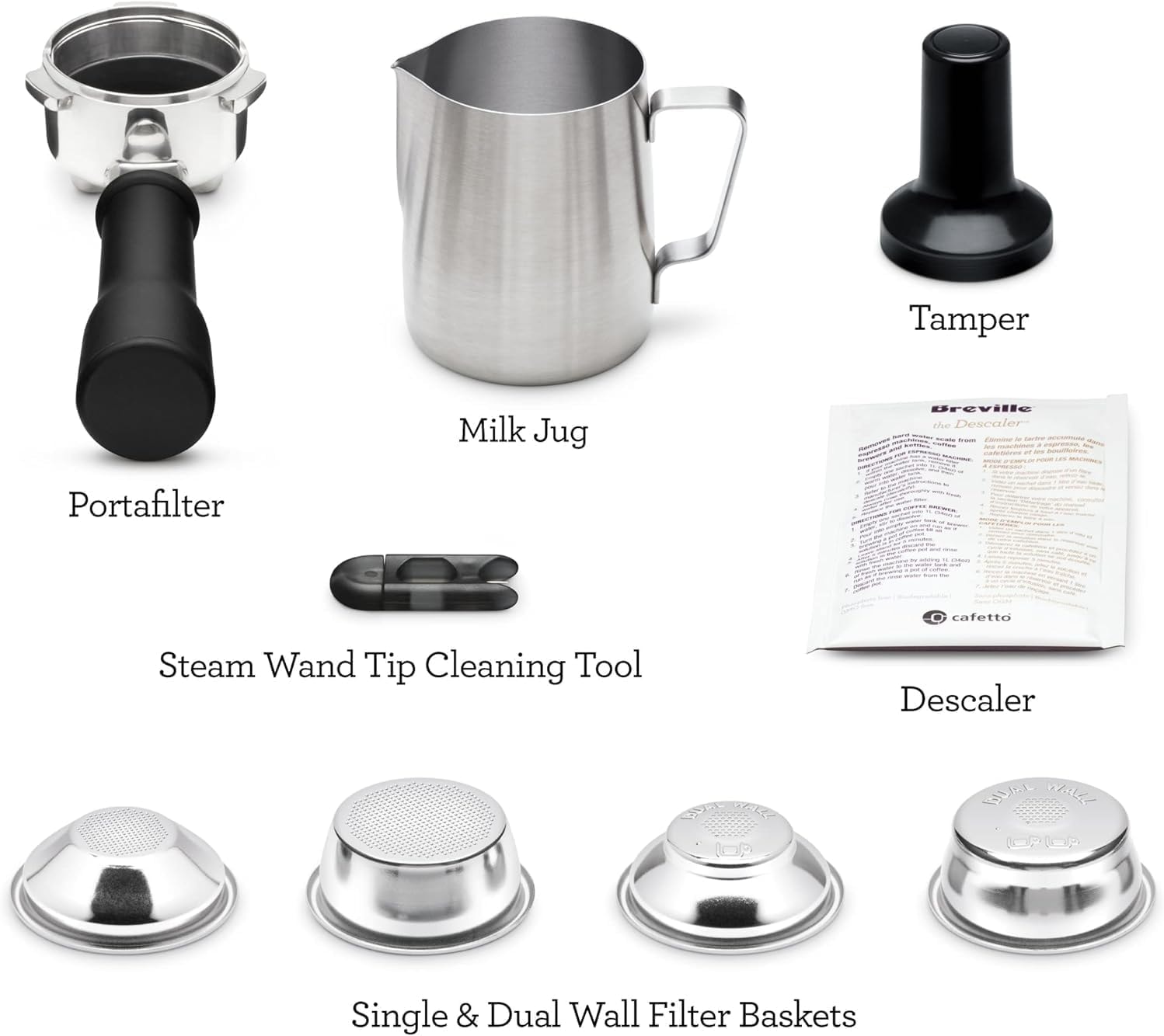 Breville Bambino – Brushed Stainless Steel – Semi-Automatic Espresso Machines