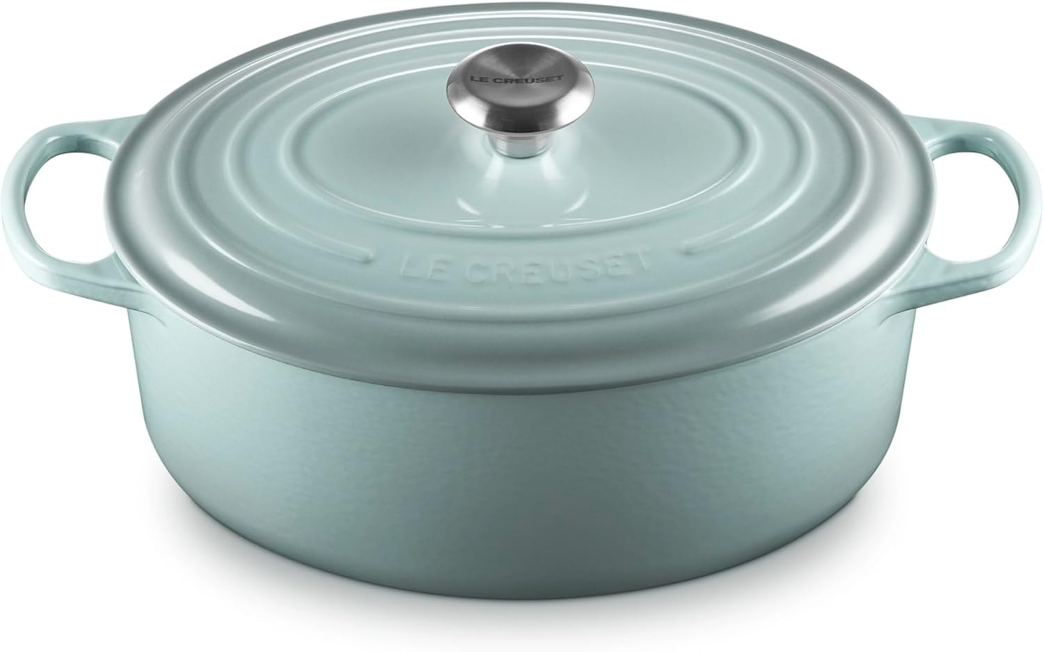 Signature Enameled Cast Iron 9-Piece Cookware Set – Sea Salt – Cookware Sets