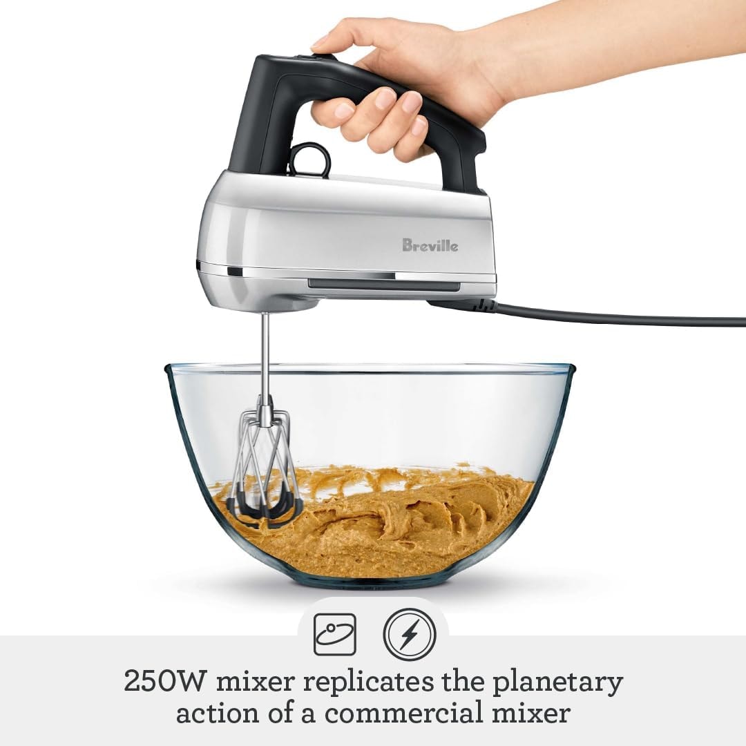 Breville Handy Mix Scraper – 1.4 liters – Silver – Hand Mixers