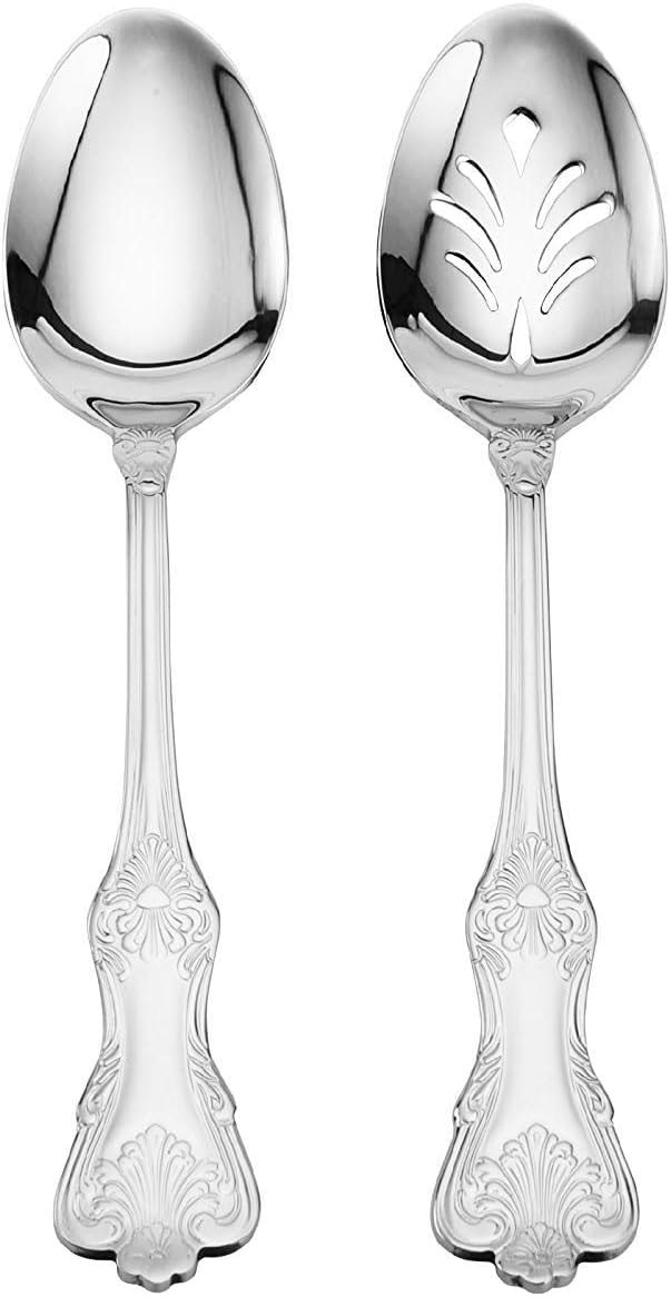 Wallace Hotel 77-Piece Flatware Set – Silver – Steak Sets
