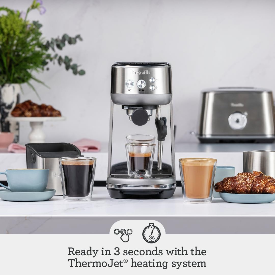 Breville Bambino – Brushed Stainless Steel – Semi-Automatic Espresso Machines