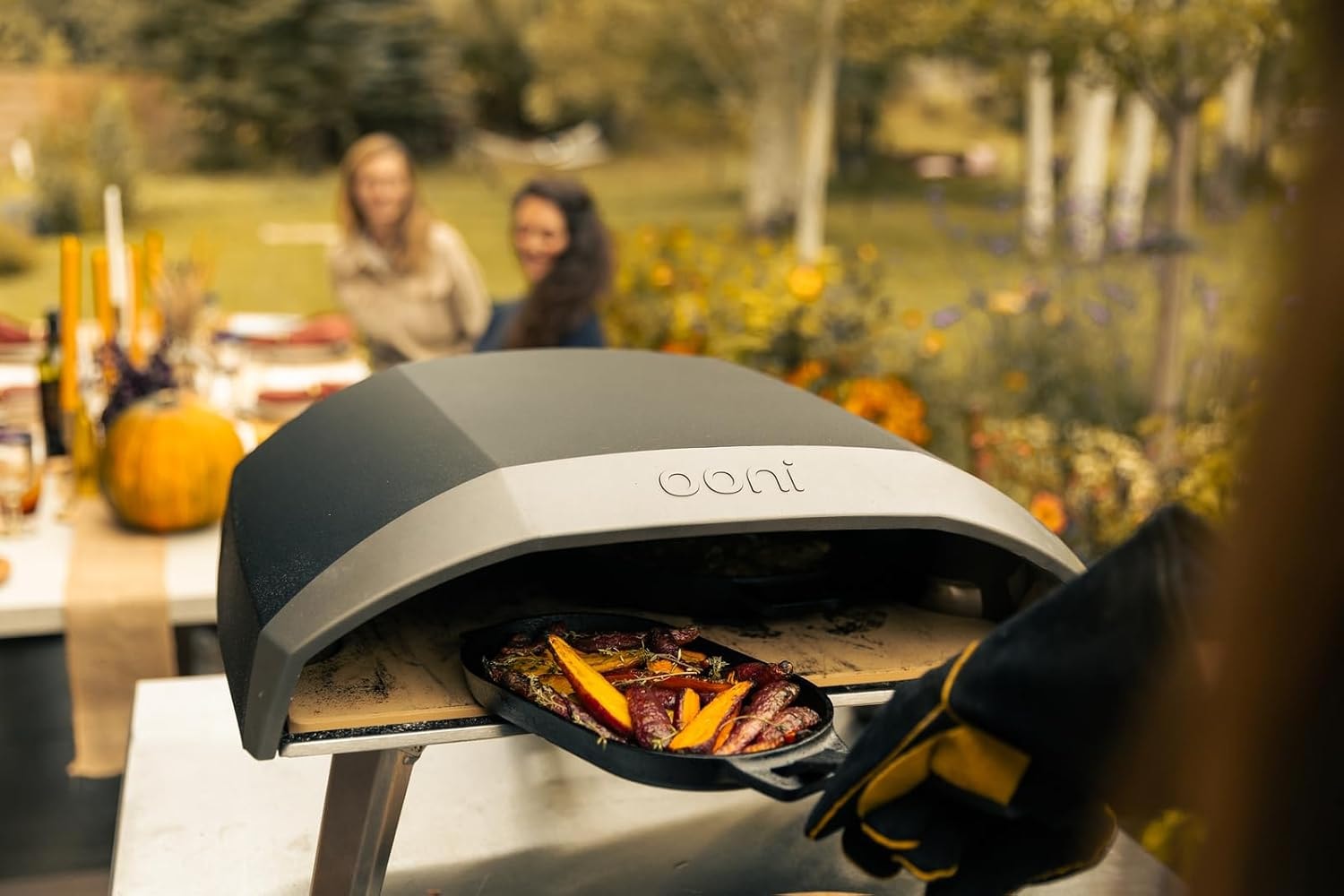 Ooni Koda 16 Gas Powered Pizza Oven – 8457 cubic inches – Foundry Black – Outdoor Ovens