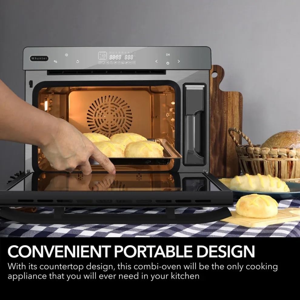 Whynter 40 qt Countertop Multi-Function Intelligent Convection Steam O – 40 liters – Black – Convection Ovens