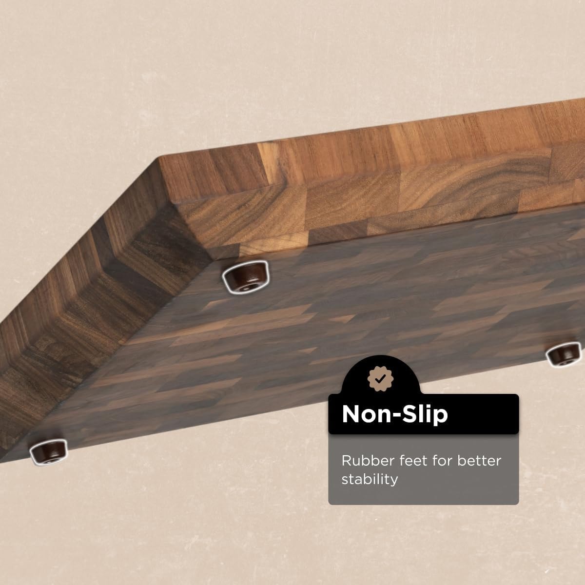Large Walnut End Grain Cutting Board – 27.8"L x 16.8"W – Cutting Board Sets