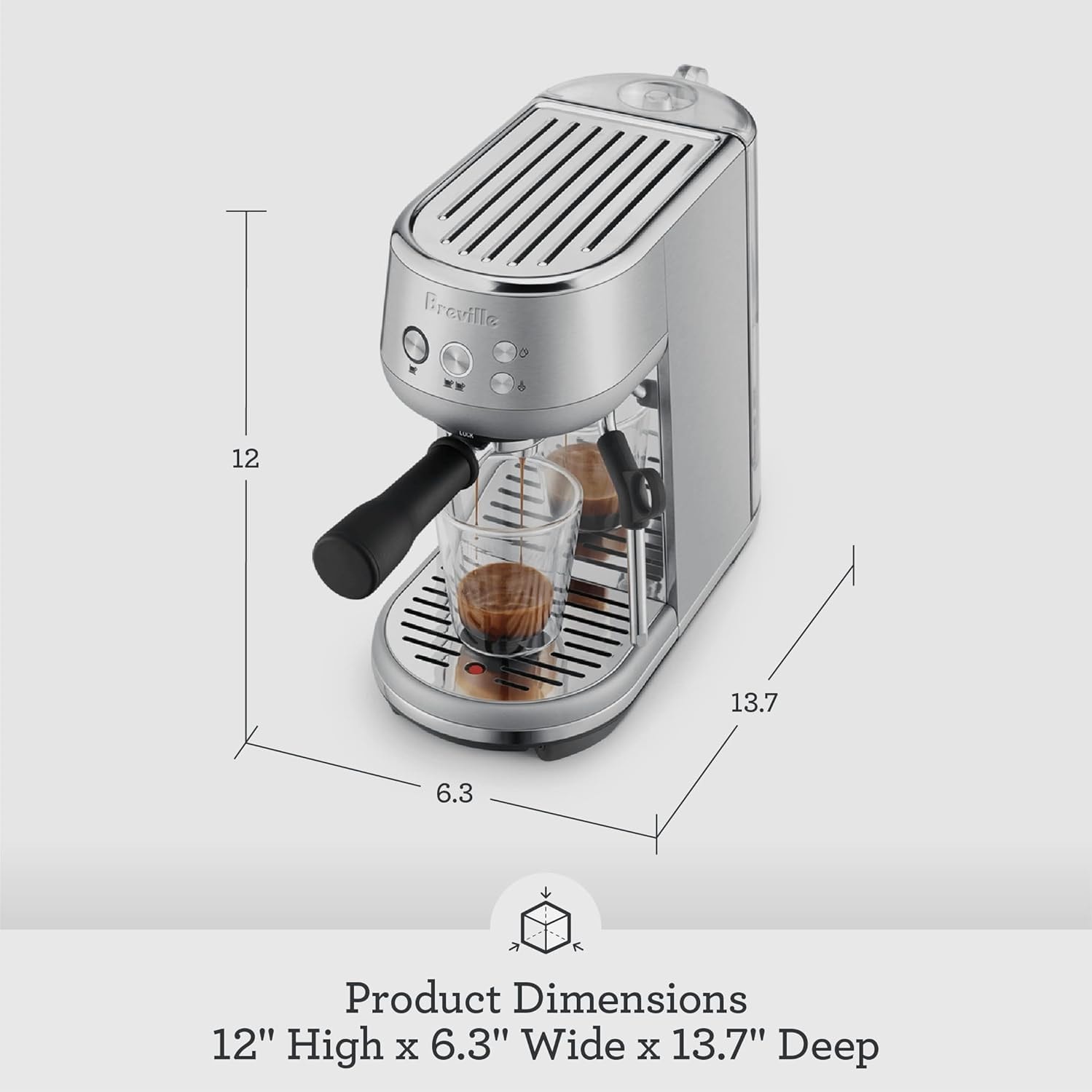 Breville Bambino – Brushed Stainless Steel – Semi-Automatic Espresso Machines