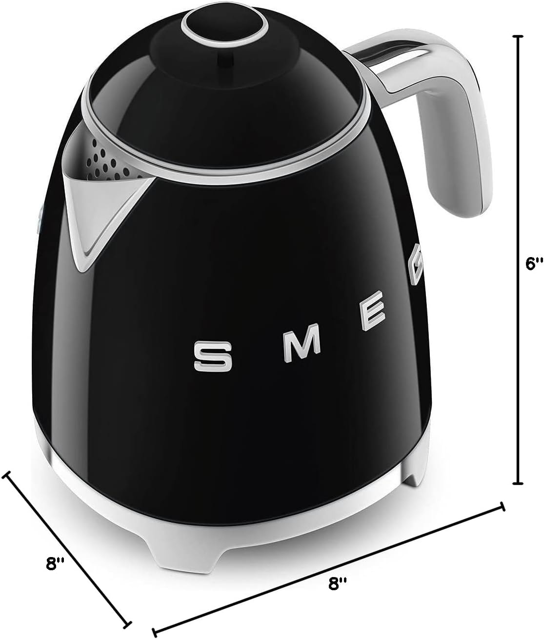 SMEG Mini Kettle – 0.8 liters – Black – Electric Kettles