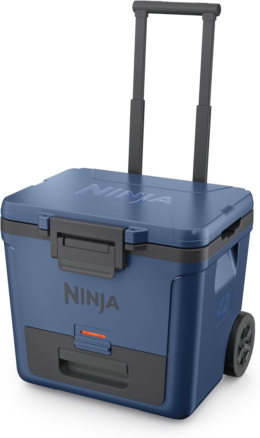 Ninja FrostVault Wheeled Cooler with Dry Zone – 42 quarts – Lakeshore Blue – Coolers