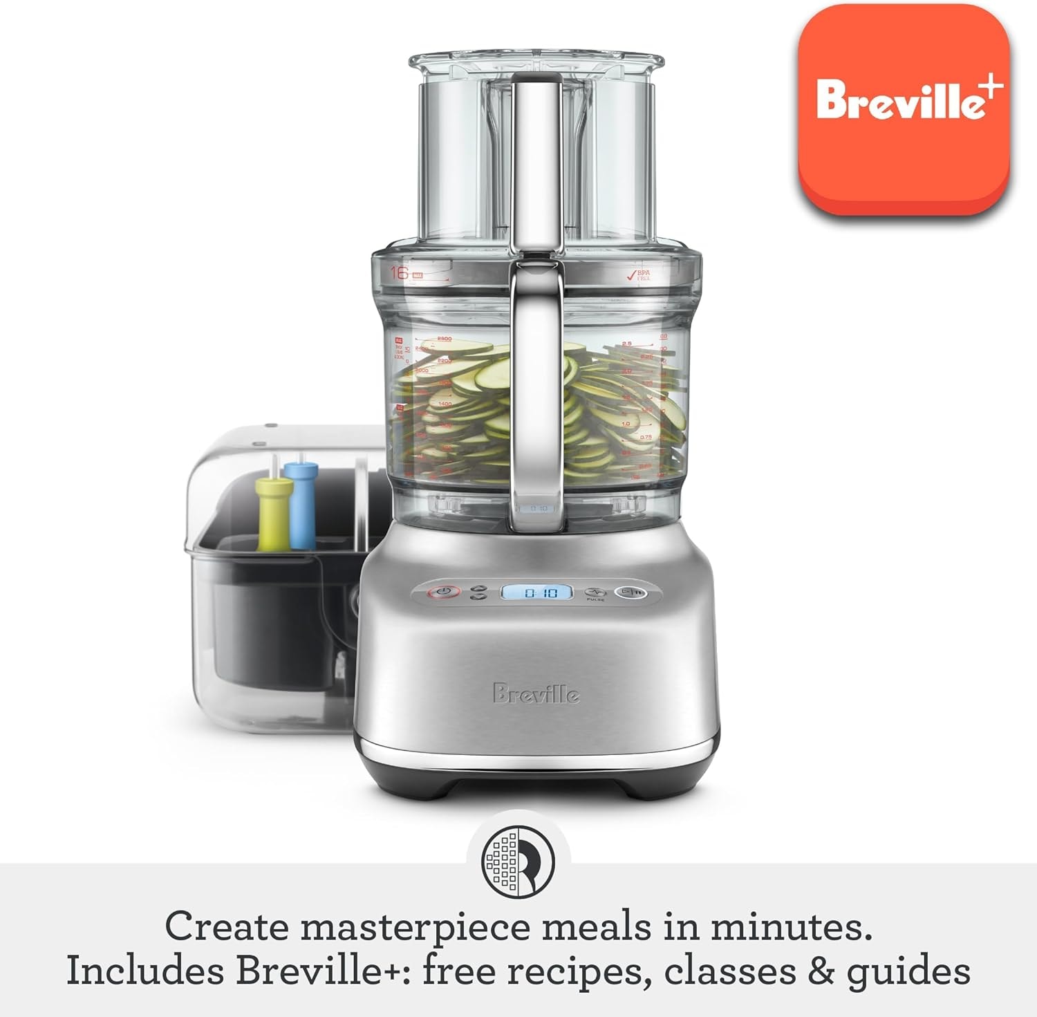 Breville Sous Chef 16 Food Processor – Brushed Stainless Steel – Food Processors