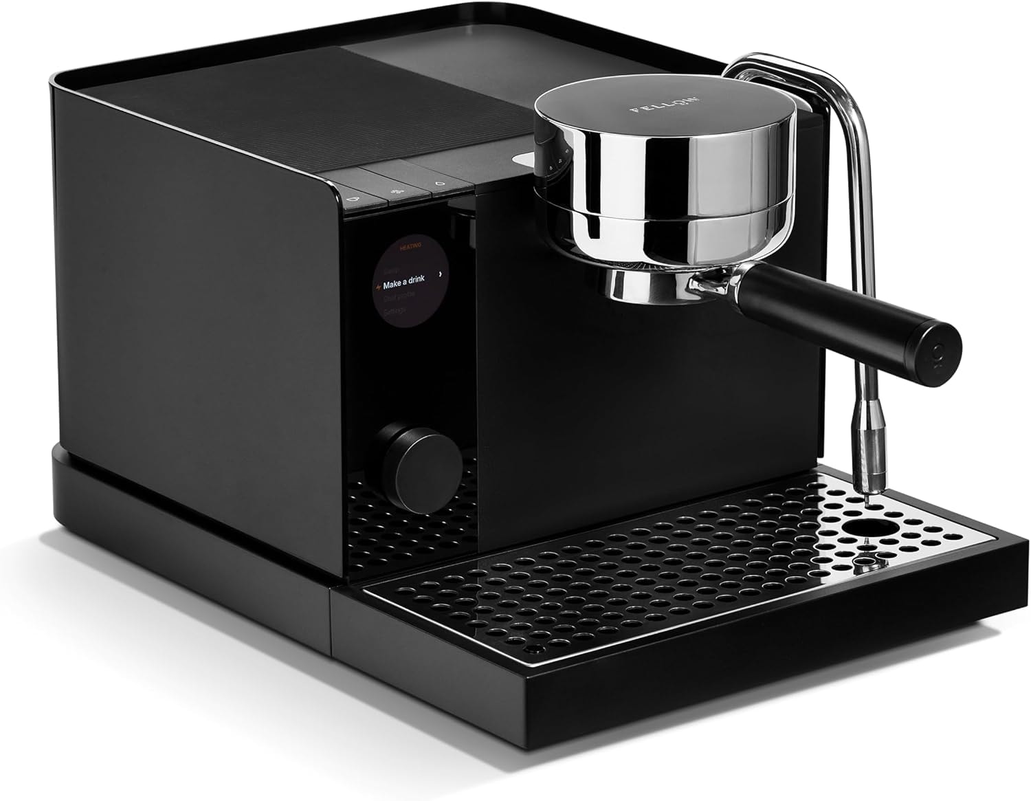 Fellow Espresso Series 1, Woodland + Walnut, Woodland + Walnut – 2 liters – Matte Black – Semi-Automatic Espresso Machines
