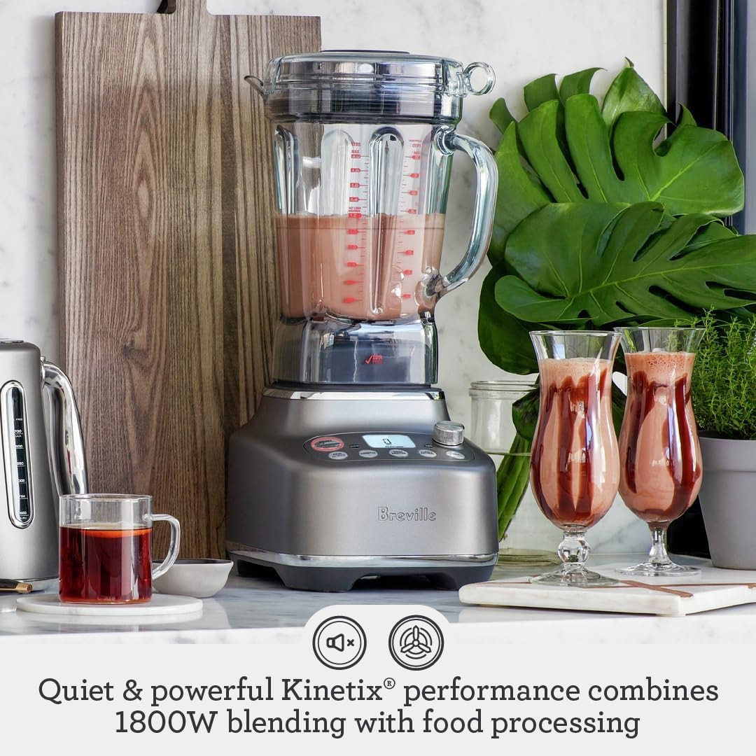 Breville Bbl920bss Super Q Blender – Brushed Stainless Steel – Countertop Blenders