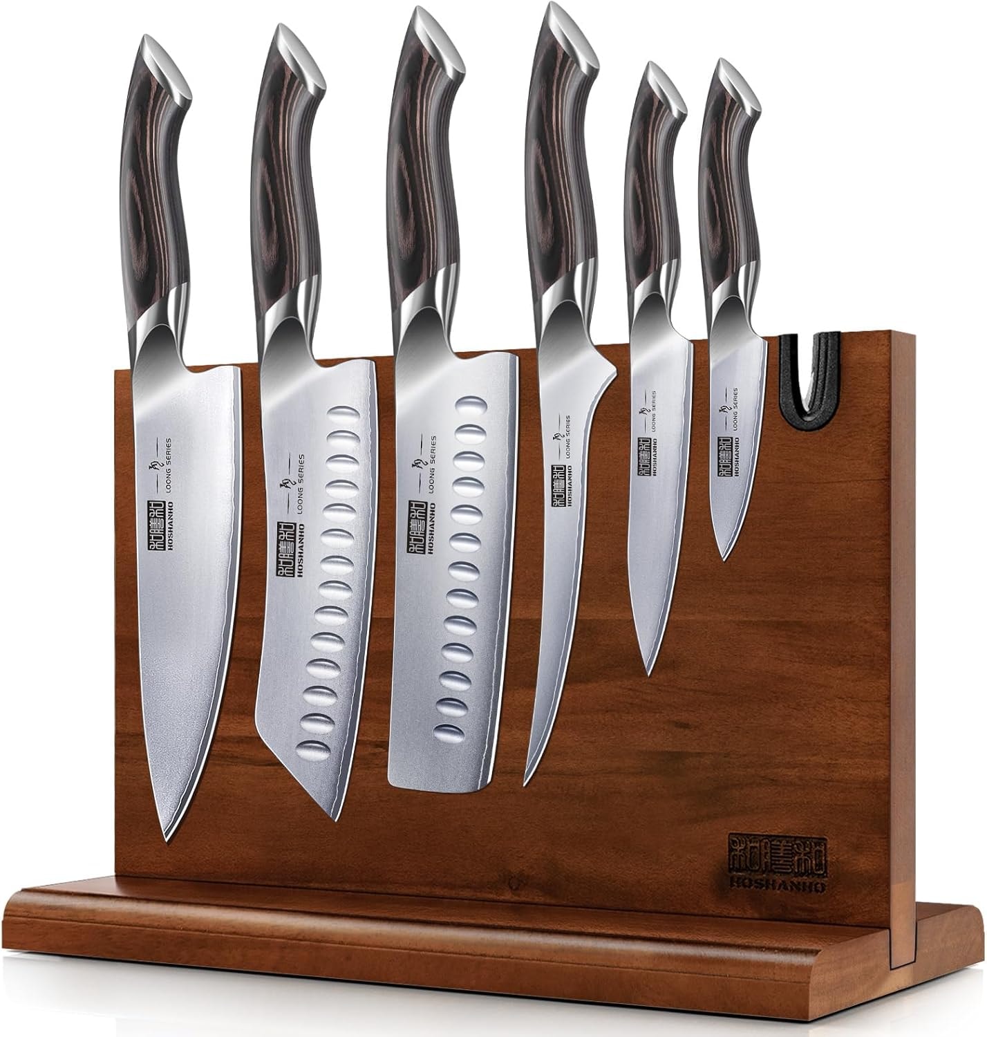 Set of 7 Japanese knives – 7 Pieces Knife Set – Silver – Knife Sets