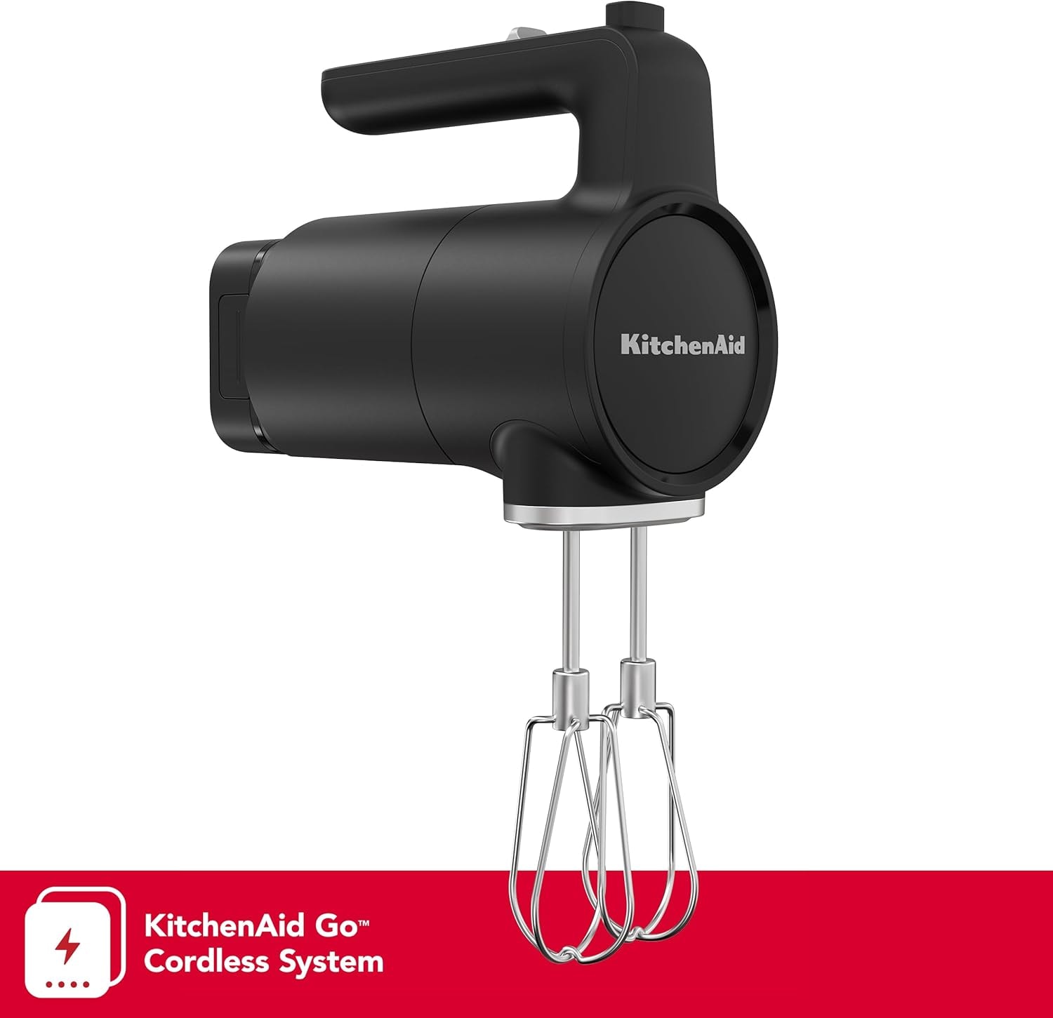 KitchenAid Cordless Hand Mixer – Matte Black – Hand Mixers
