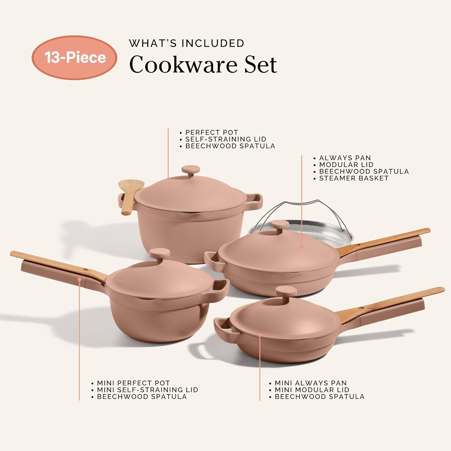 Our Place Spice Cookware Set – 13 Pieces – Cookware Sets