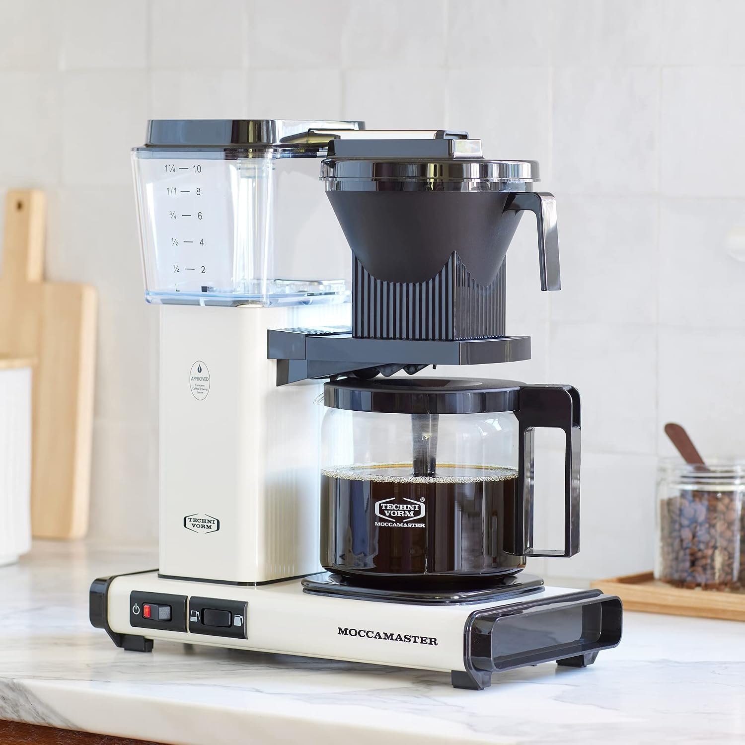 Moccamaster KBGV Select Coffee Maker – Off-White – Coffee Machines