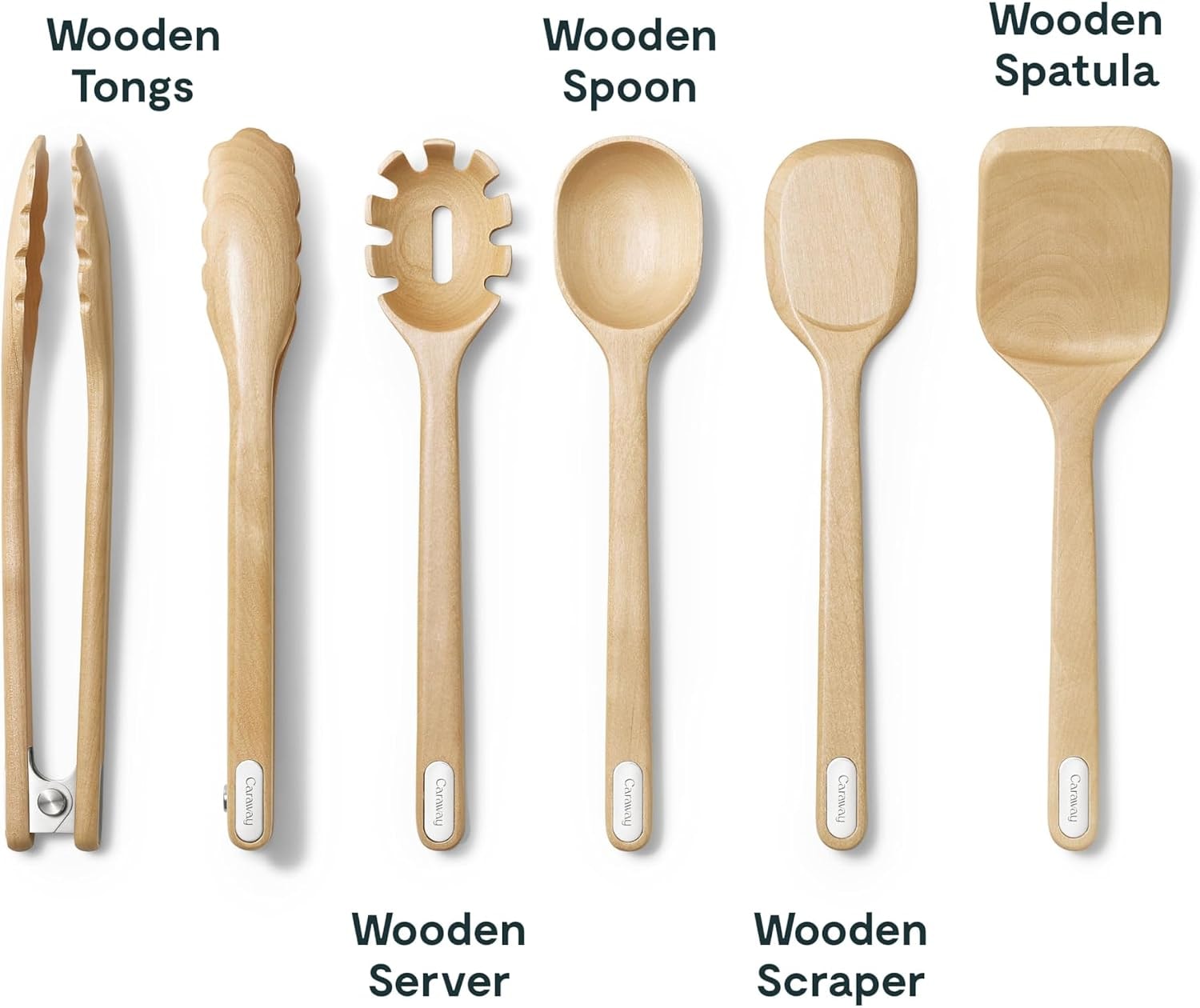 Caraway 14-Piece Knife & Utensil Set – Kitchen Prep Set – Cream – Knife Sets
