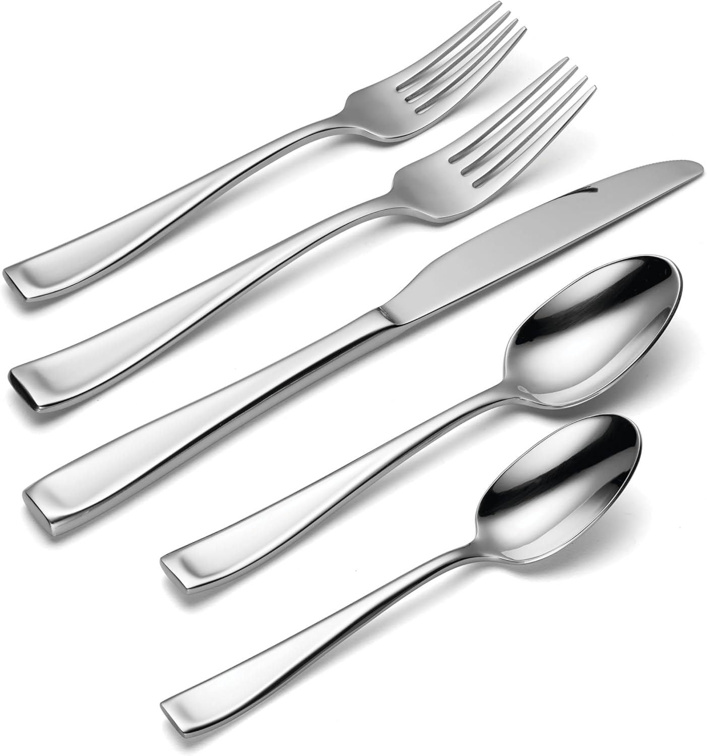 Oneida Moda 65-Piece Flatware Set – Multicolor – Flatware Sets
