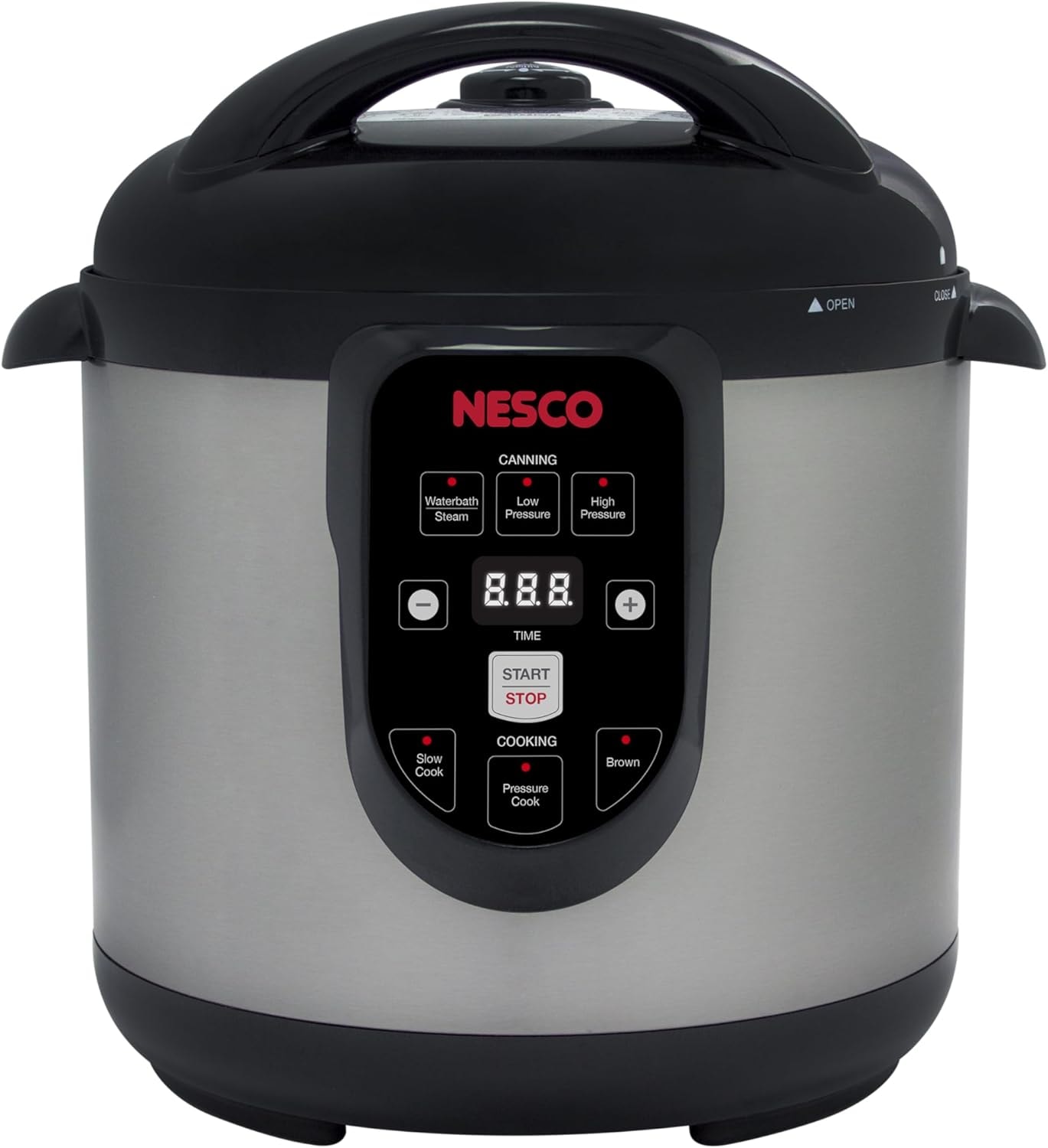 Nesco Smart Canner Pressure Cooker – 9 quarts – Stainless Steel – Electric Pressure Cookers