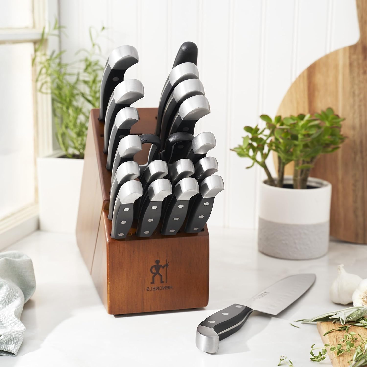 Henckels Statement – Dark Brown – Knife Block Sets