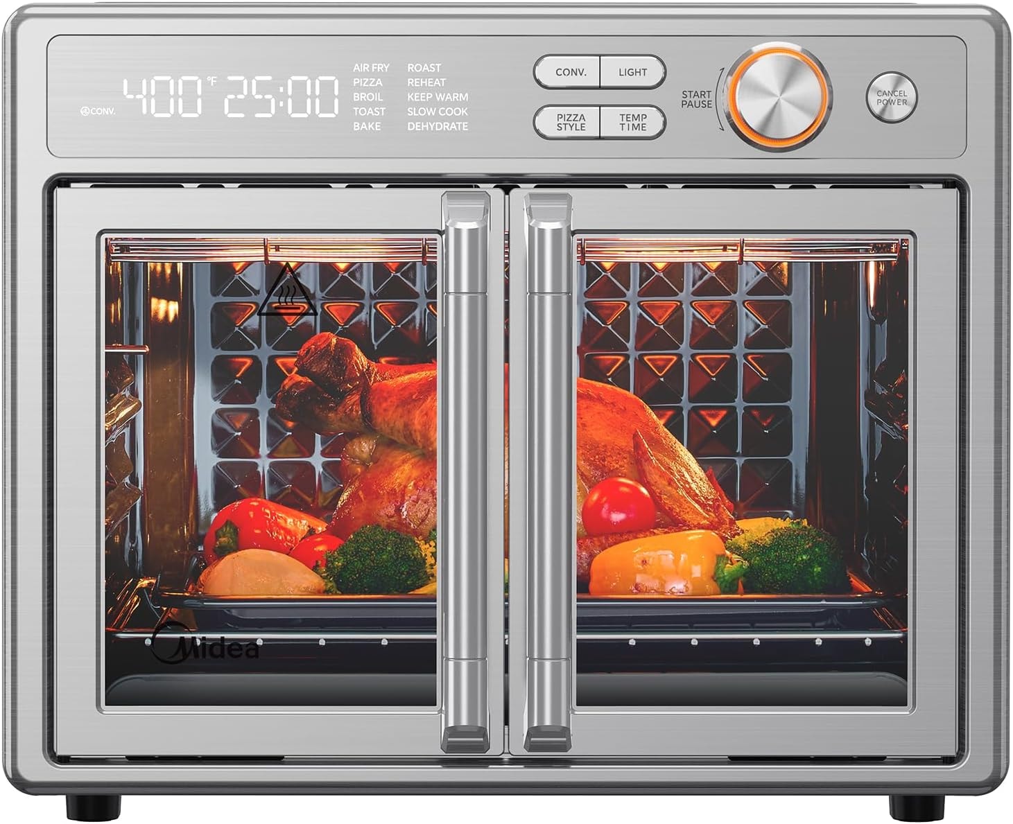 Bridgepro Bridge Pro 36L Air Fryer Oven with French Doors – 26.4 quarts – Stainless steel – Air Fryers