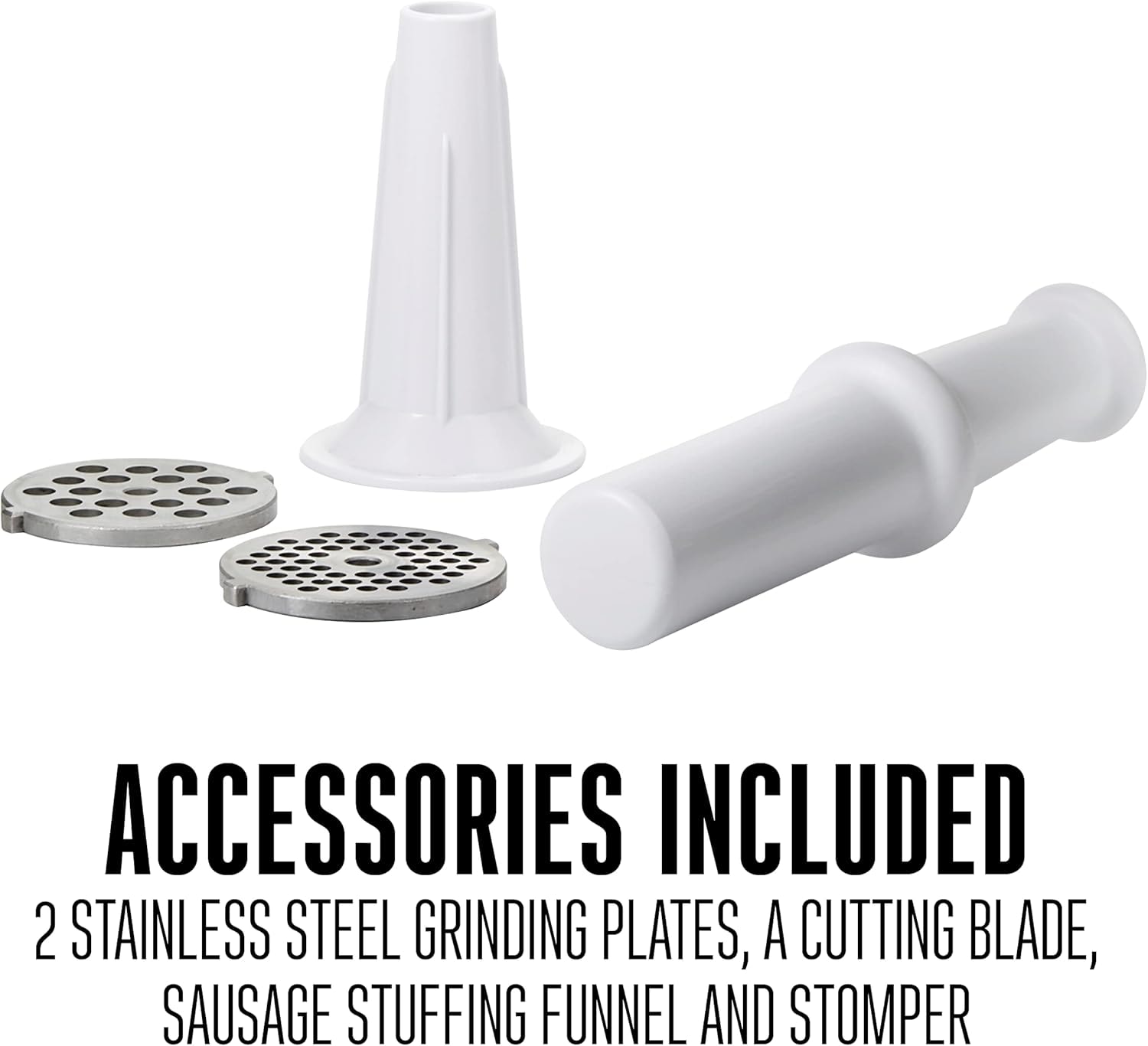 Weston Electric Meat Grinder Sausage Stuffer #12 – Silver – Meat Grinders