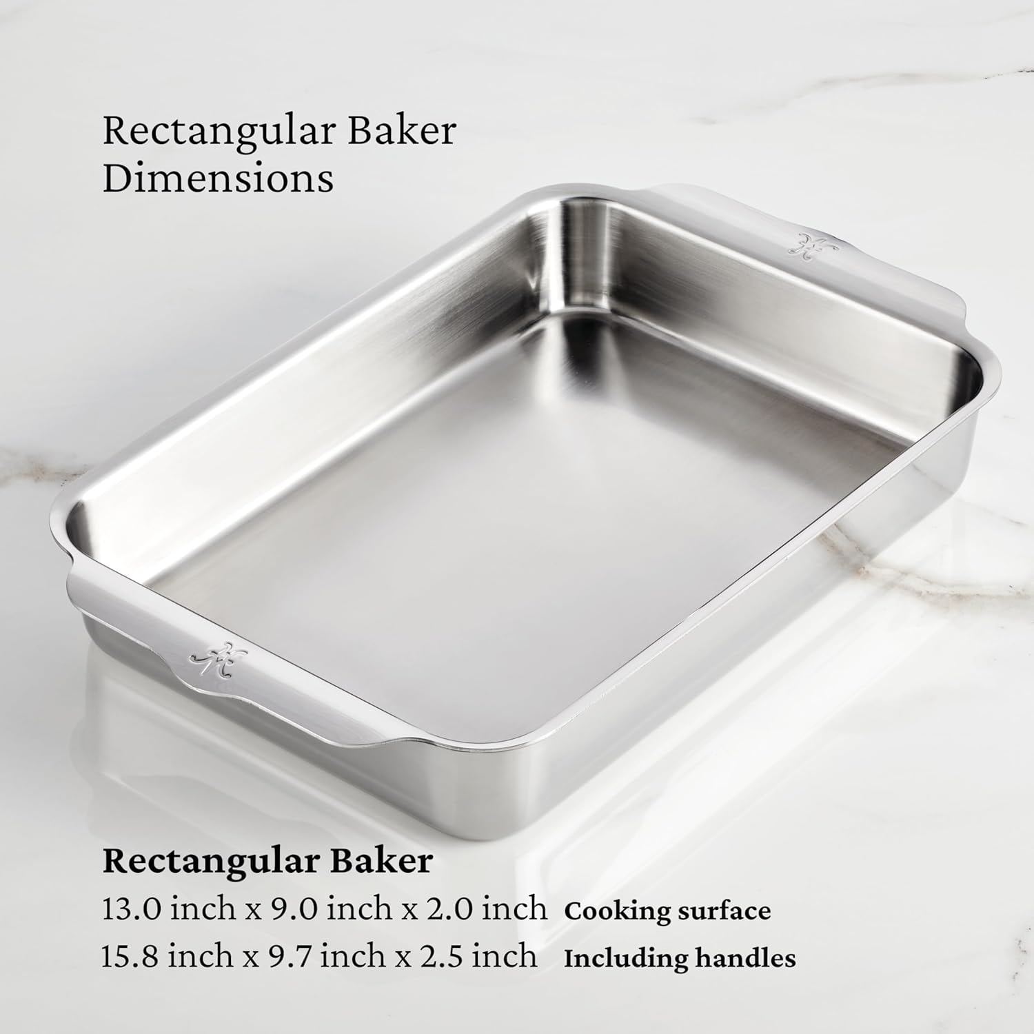 Hestan OvenBond Tri-Ply 5-Piece Set – Stainless Steel – Baking & Cookie Sheets