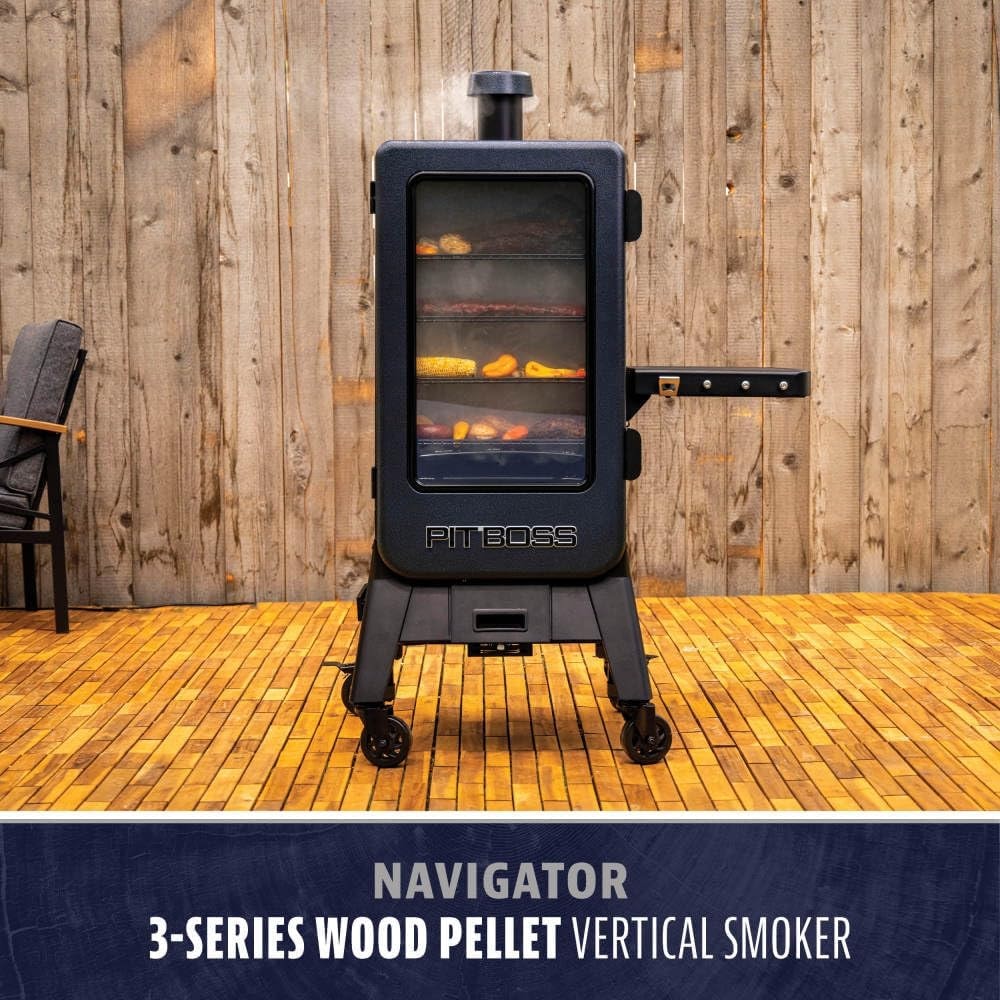 Pit Boss Navigator 3 Vertical Pellet Smoker – black – Sandwich Makers & Panini Presses