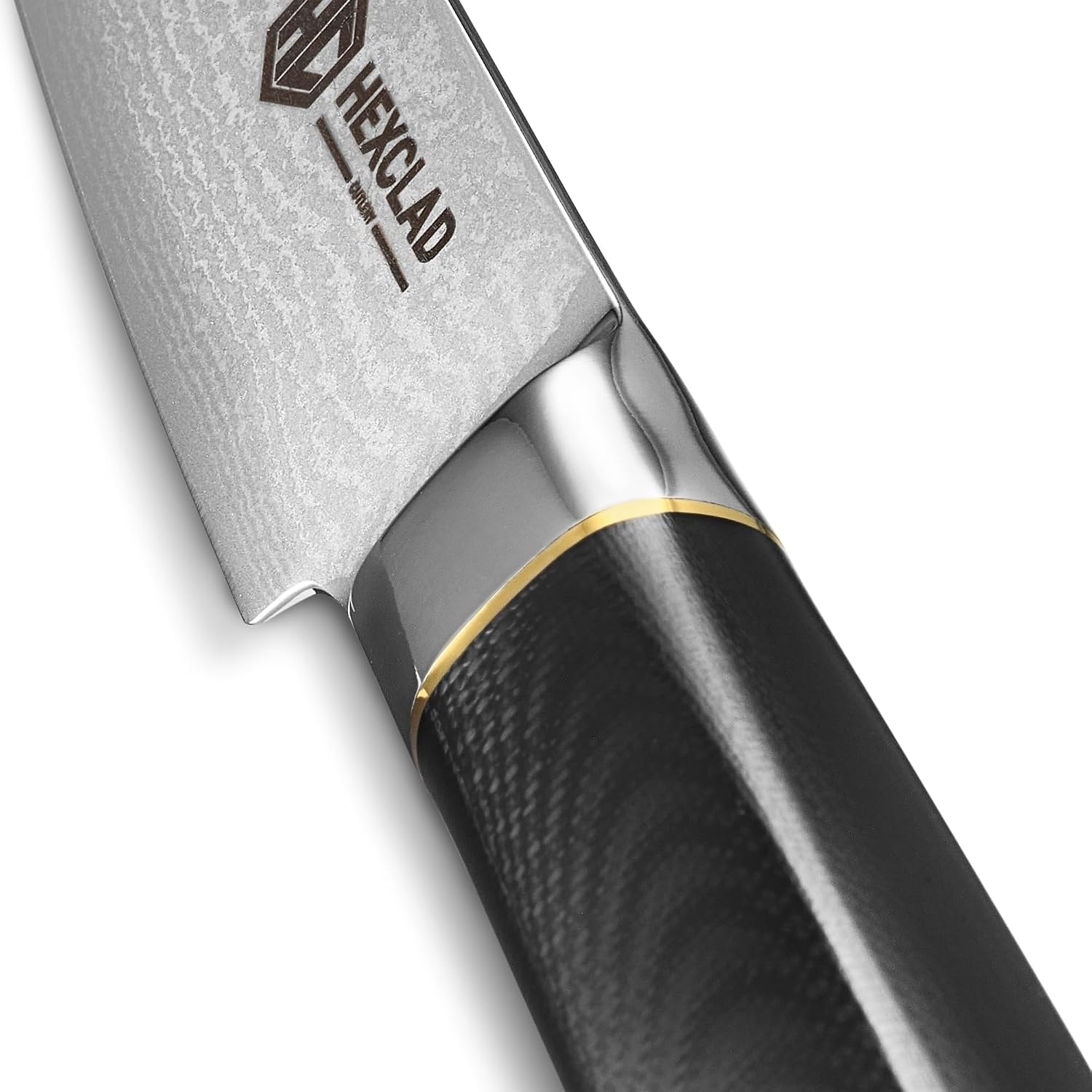 HexClad Master Series Damascus Steel Steak Knife Set – Black – Steak Sets