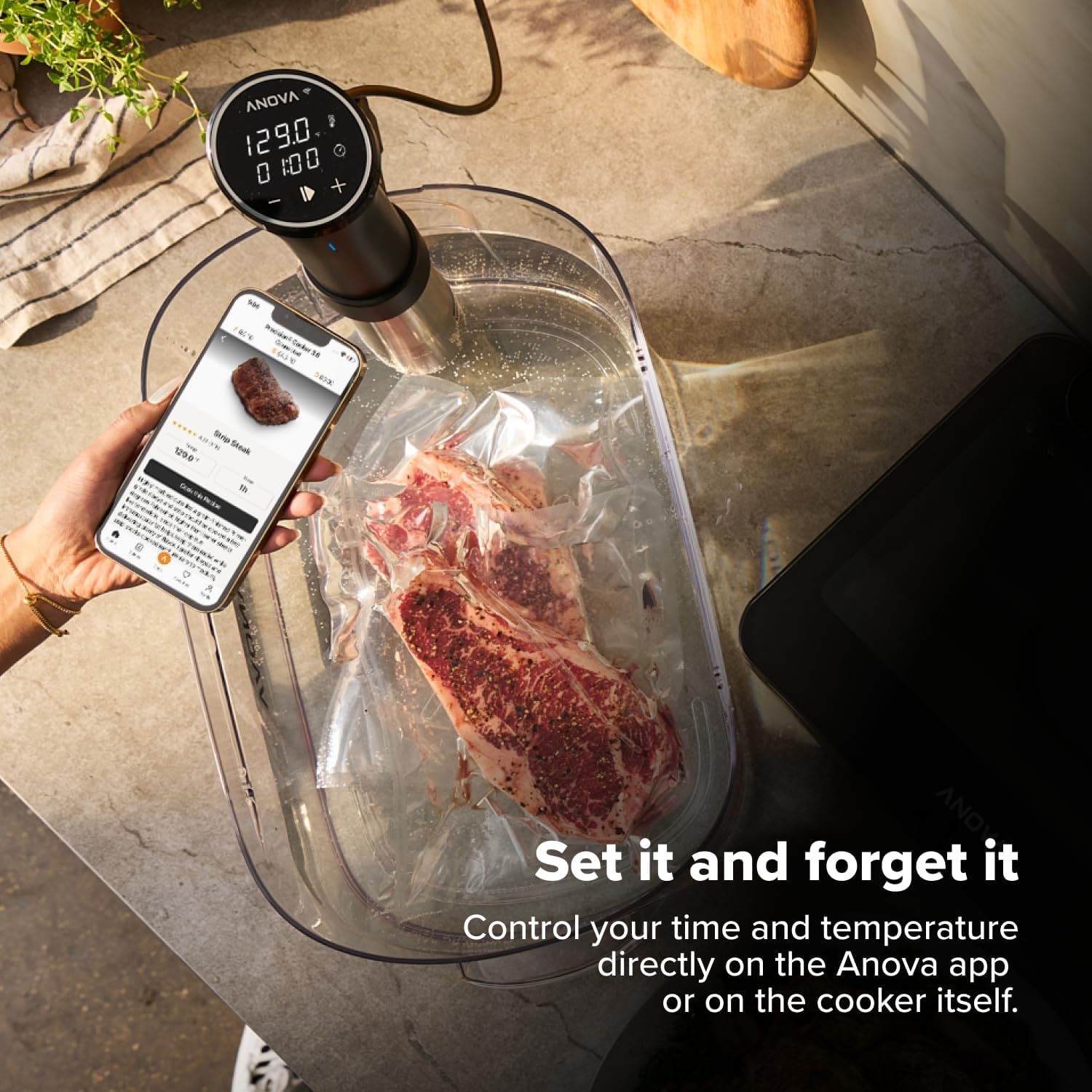 MEAT! Sous Vide Cooker 10 – 16 liters – Silver – Sous Vide Machines